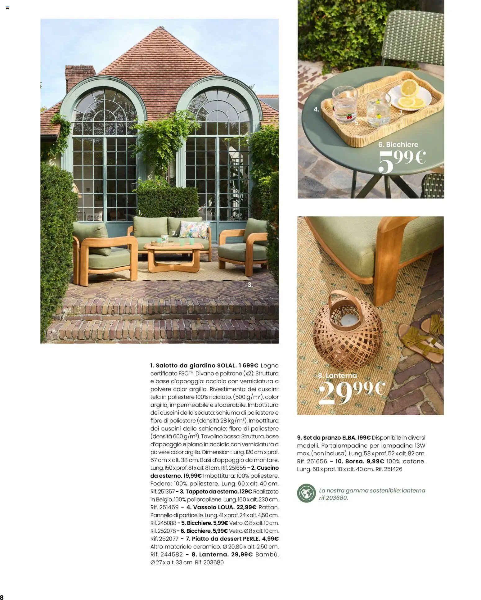 Maisons du Monde volantino Outdoor (2026-03-12 - 2026-09-30)