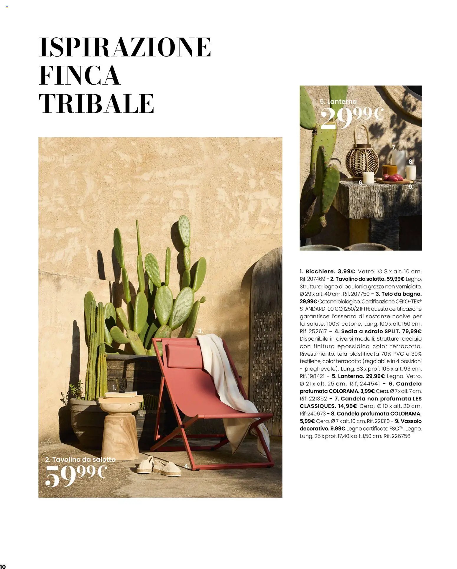 Maisons du Monde volantino Outdoor (2026-03-12 - 2026-09-30)