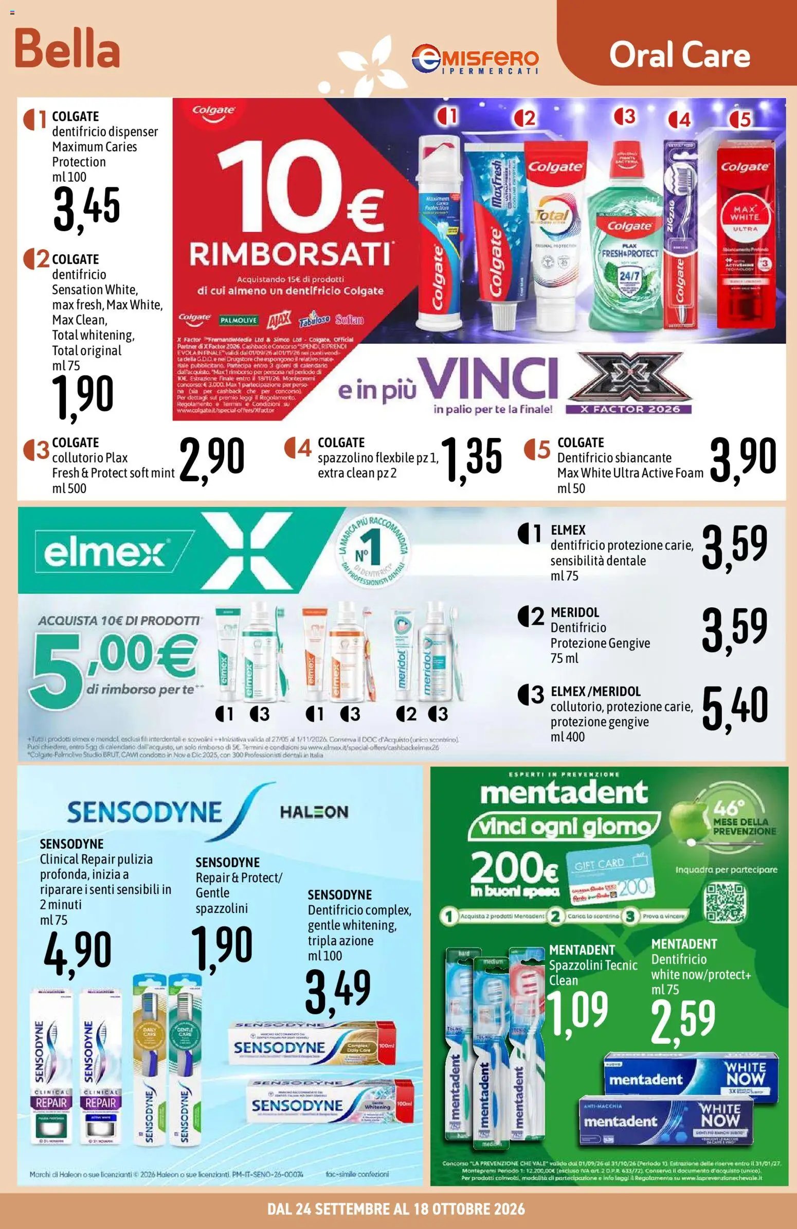 Emisfero volantino Bellezza