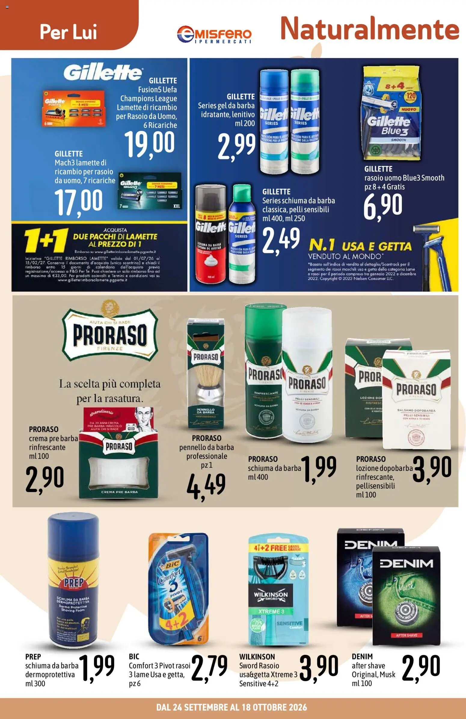Emisfero volantino Bellezza