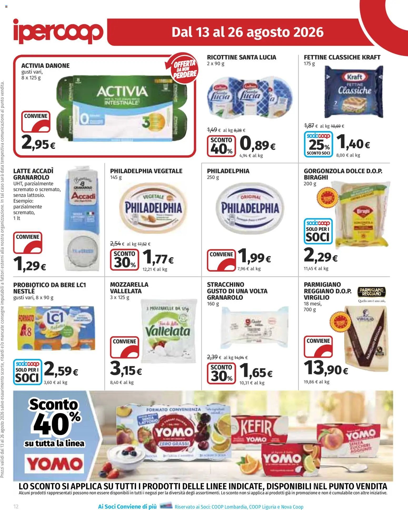 Ipercoop volantino Milano Bonola