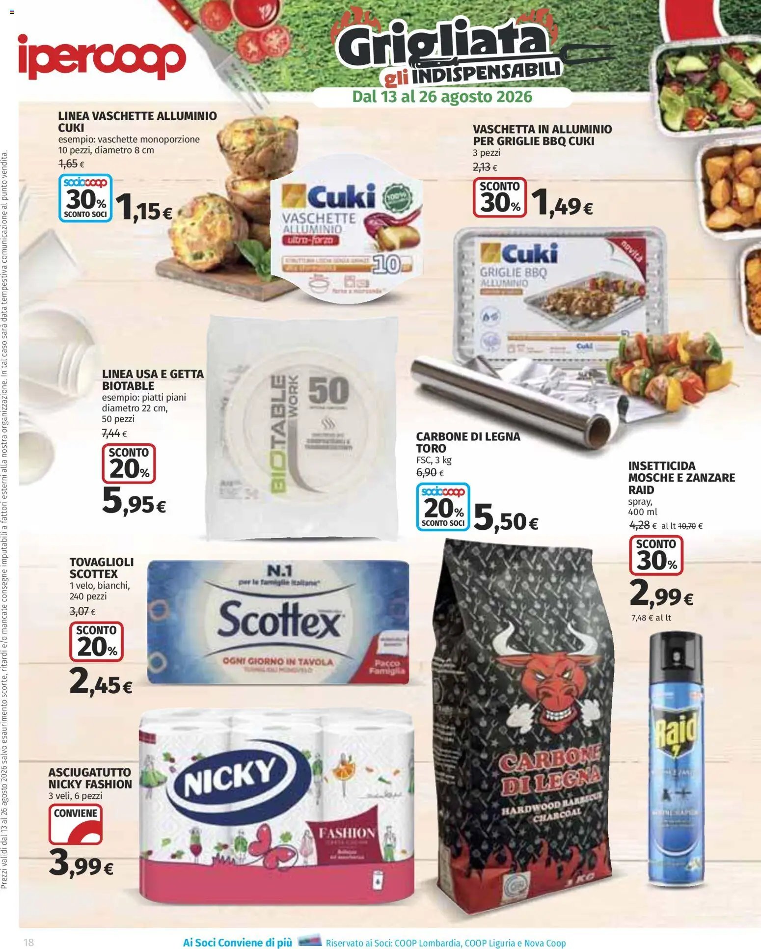 Ipercoop volantino Milano Bonola