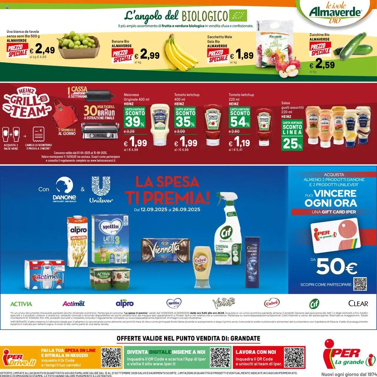 Volantino Iper (2025-09-12 - 2025-09-21)