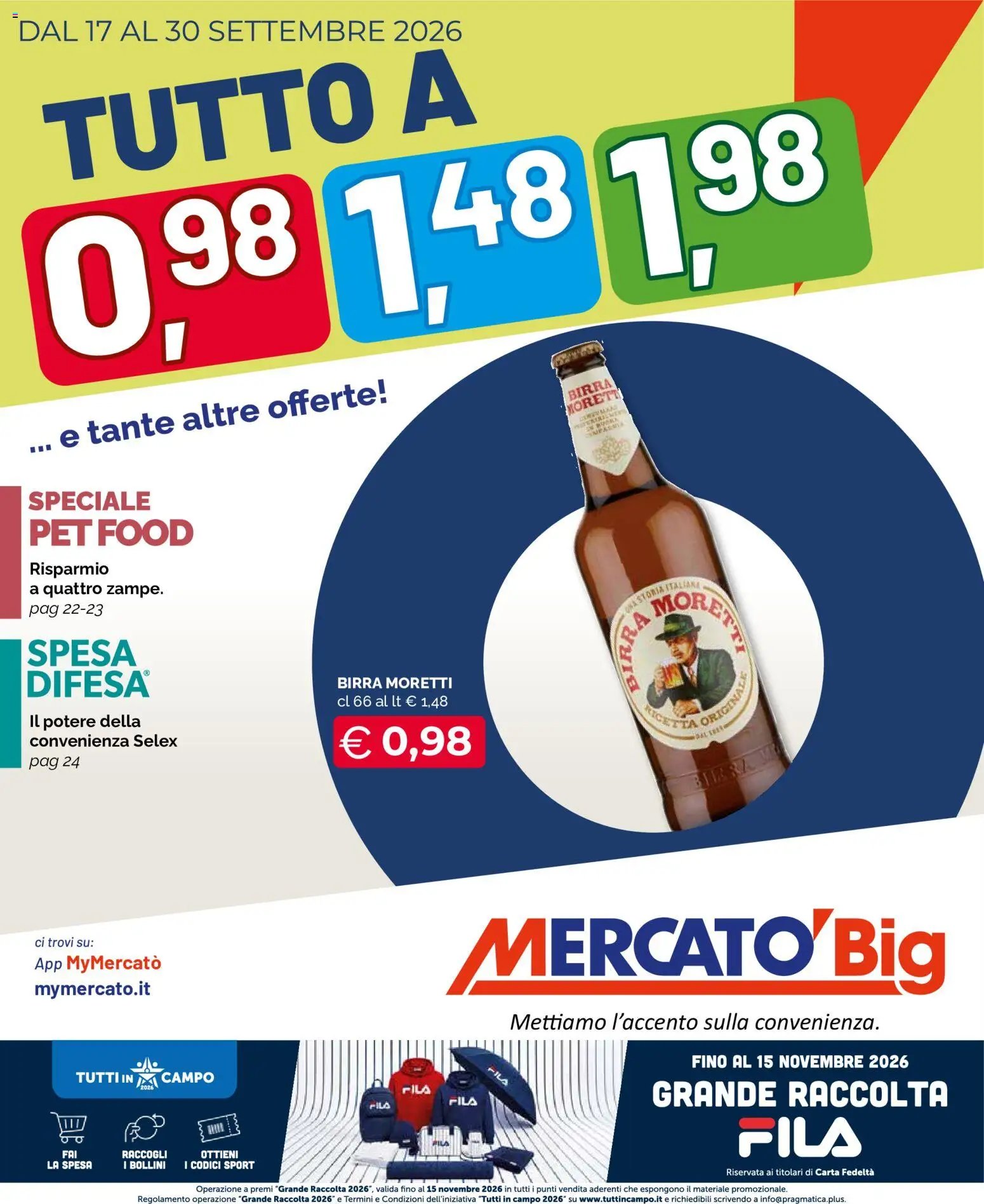 Mercatò volantino Big