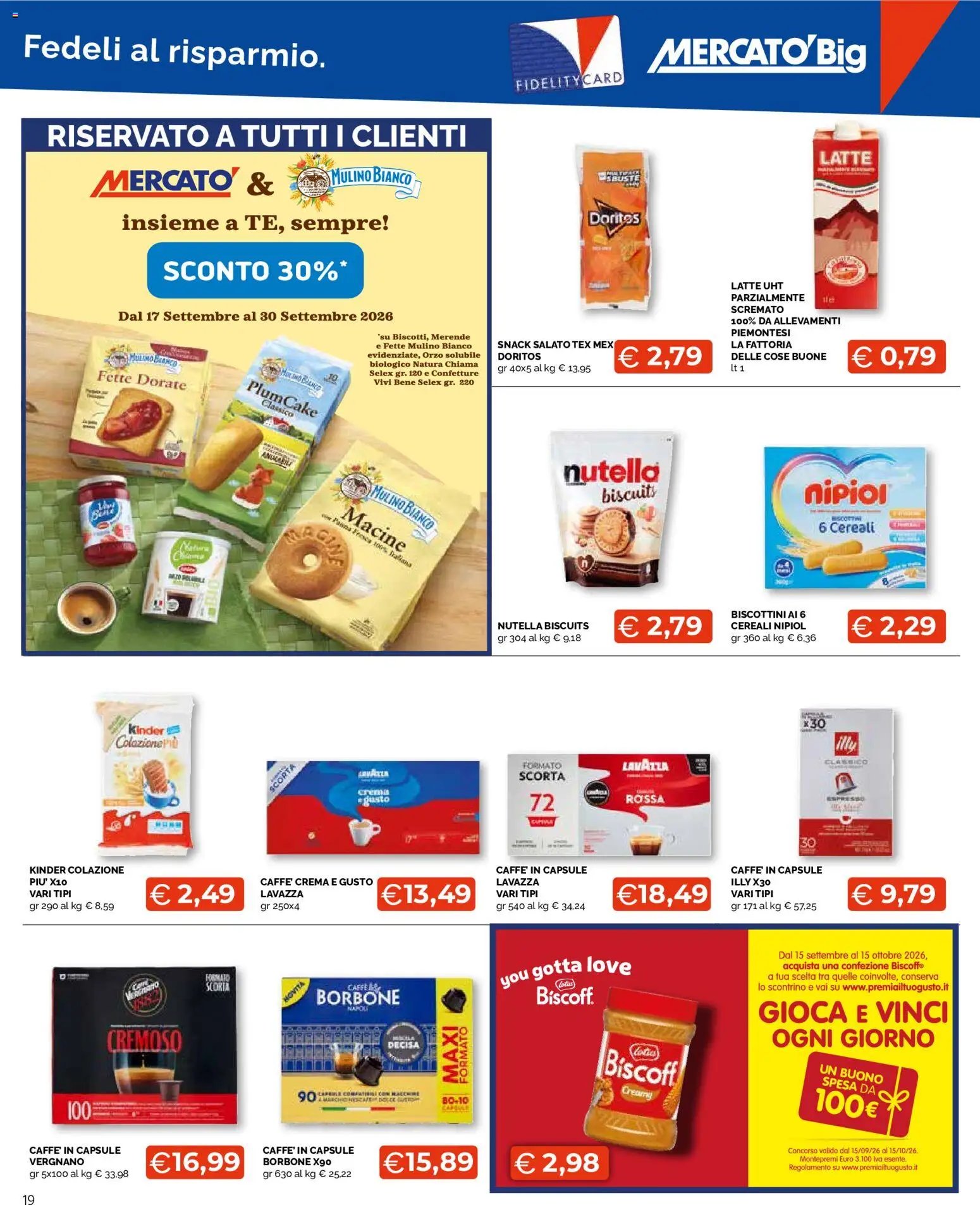 Mercatò volantino Big