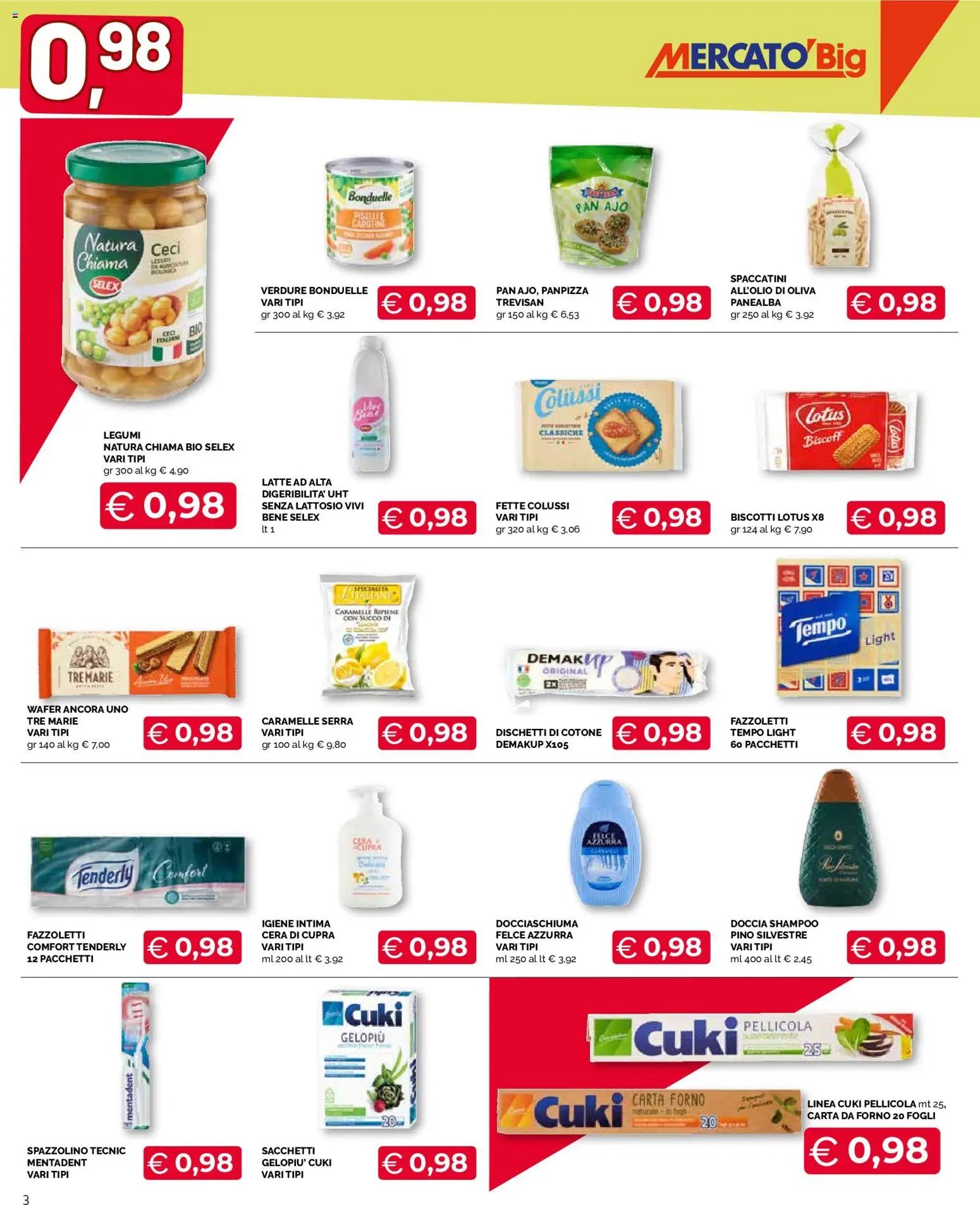 Mercatò volantino Big