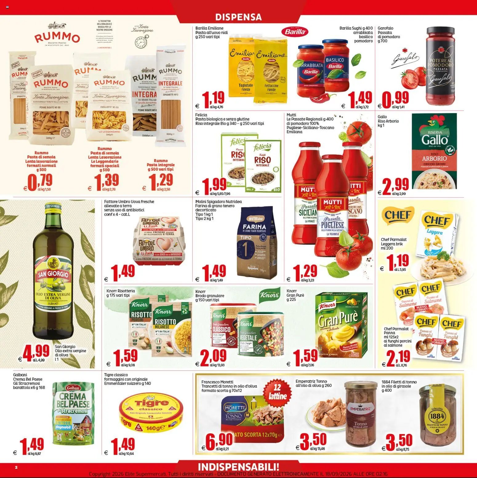 Elite Supermercati volantino Grottammare