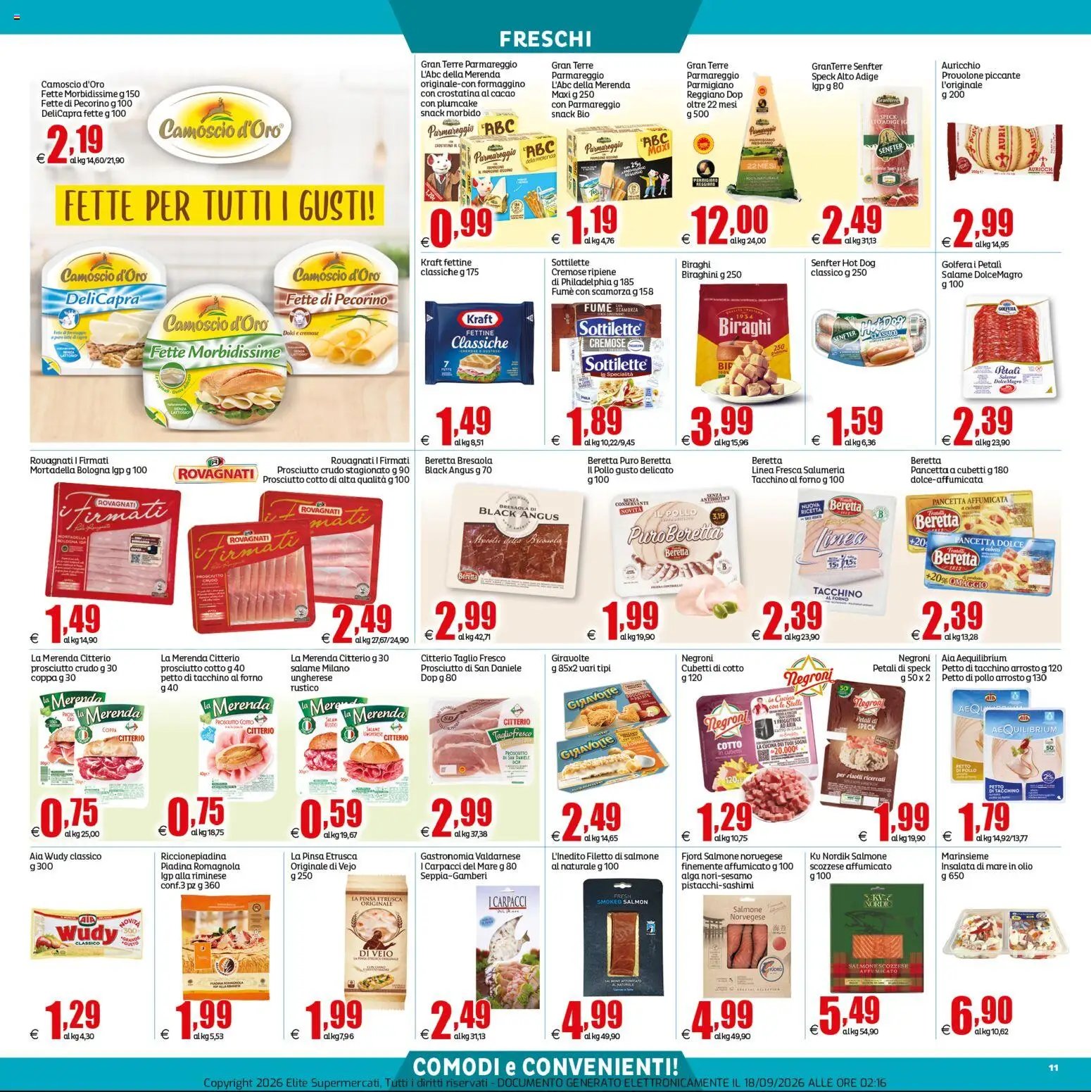 Elite Supermercati volantino Grottammare