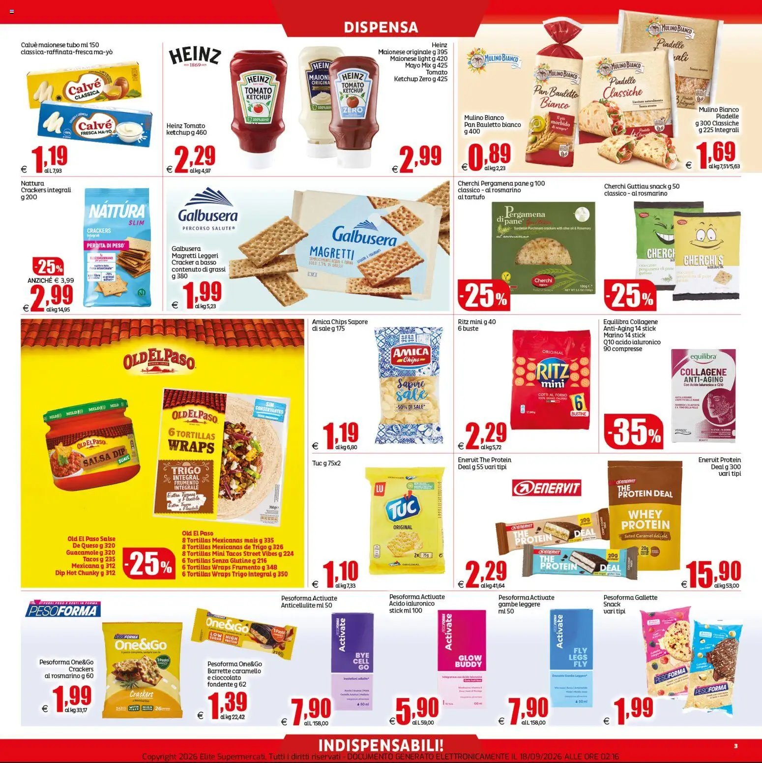 Elite Supermercati volantino Grottammare