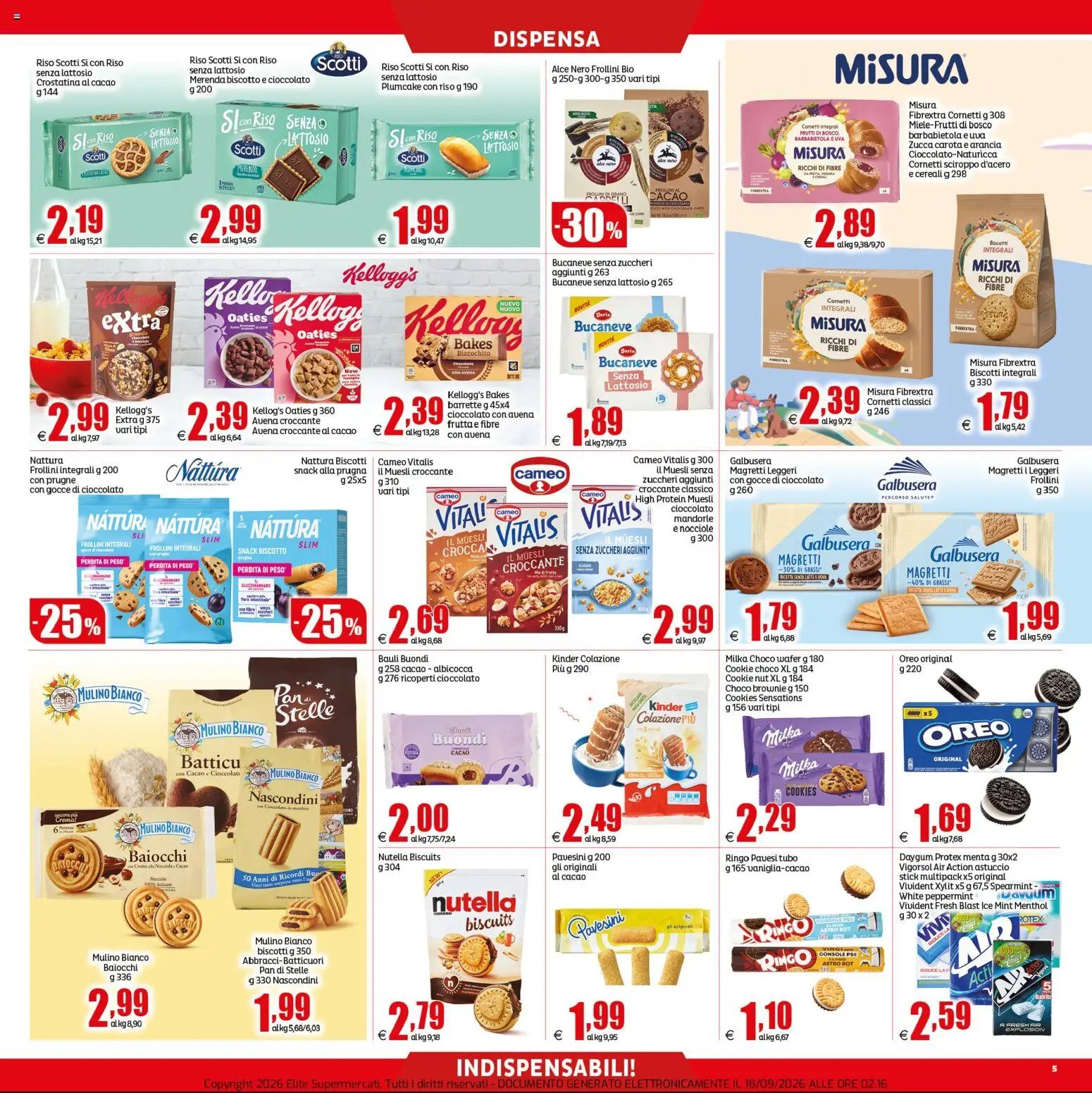 Elite Supermercati volantino Grottammare