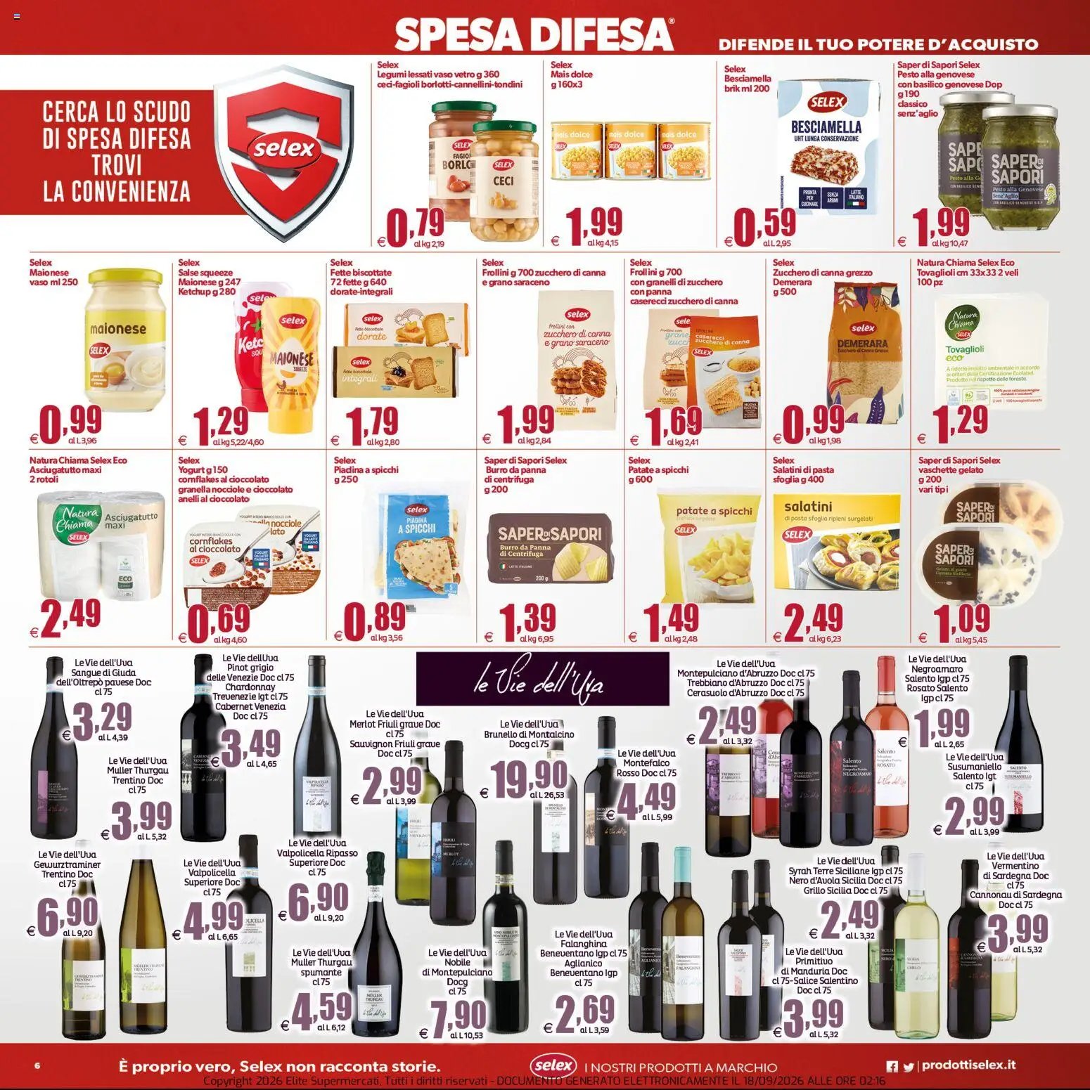 Elite Supermercati volantino Grottammare