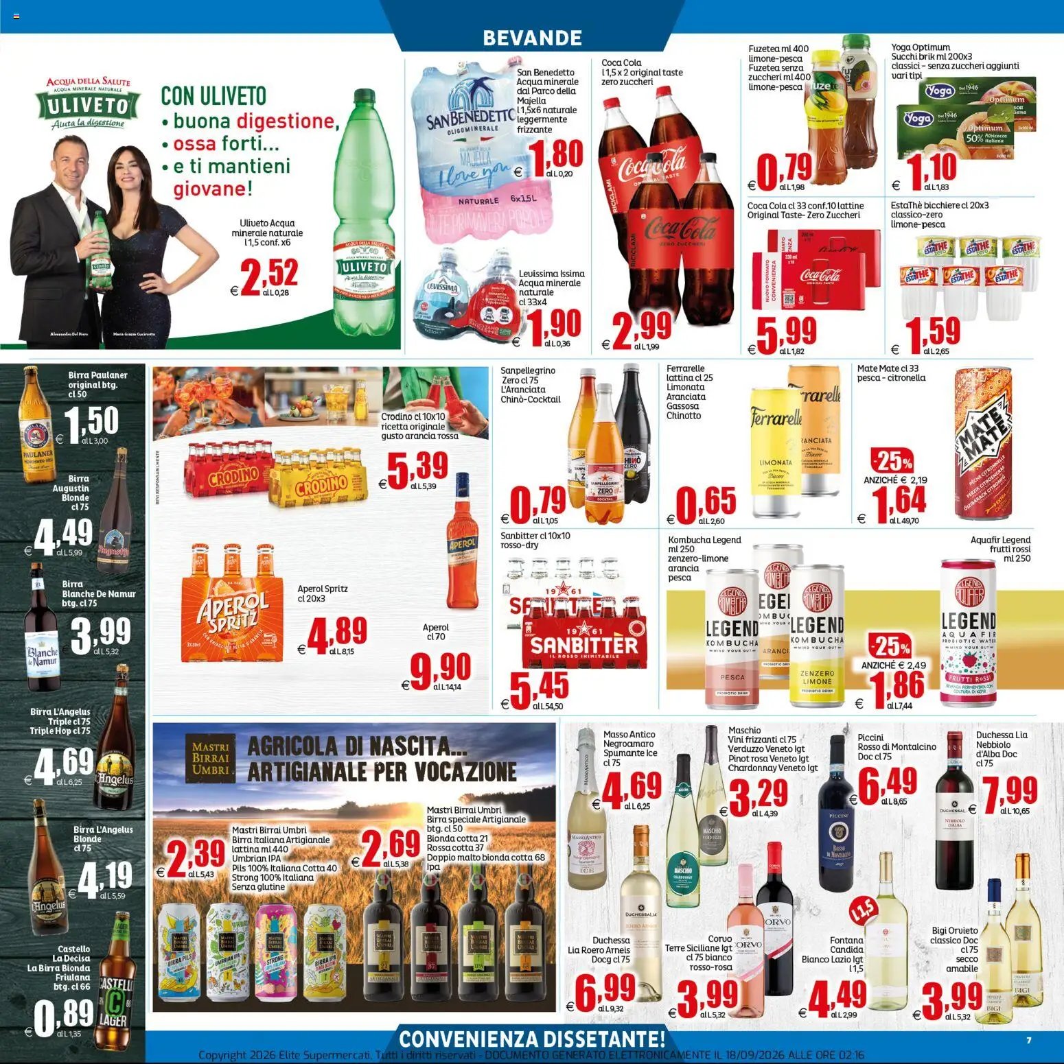 Elite Supermercati volantino Grottammare
