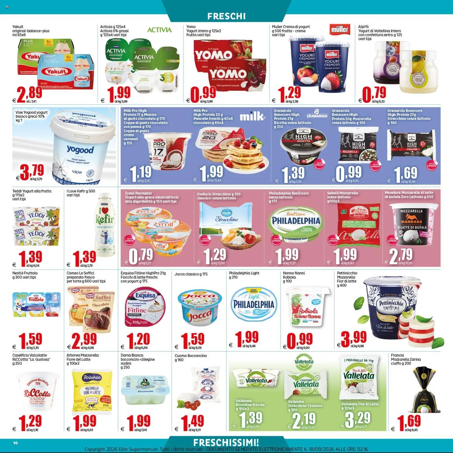 Elite Supermercati volantino Grottammare