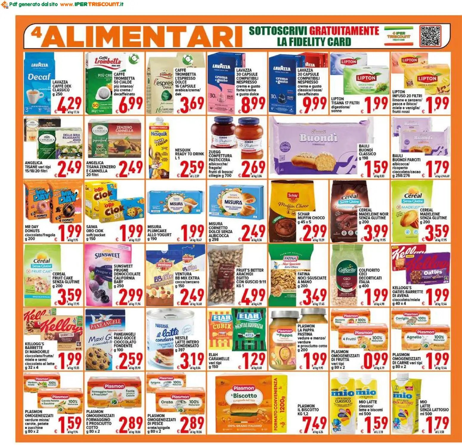 Ipertriscount volantino Casal Bertone