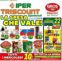 Ipertriscount volantino Casal Bertone
