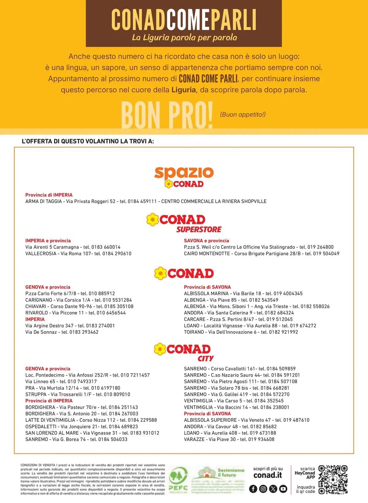 Spazio Conad - Localismo