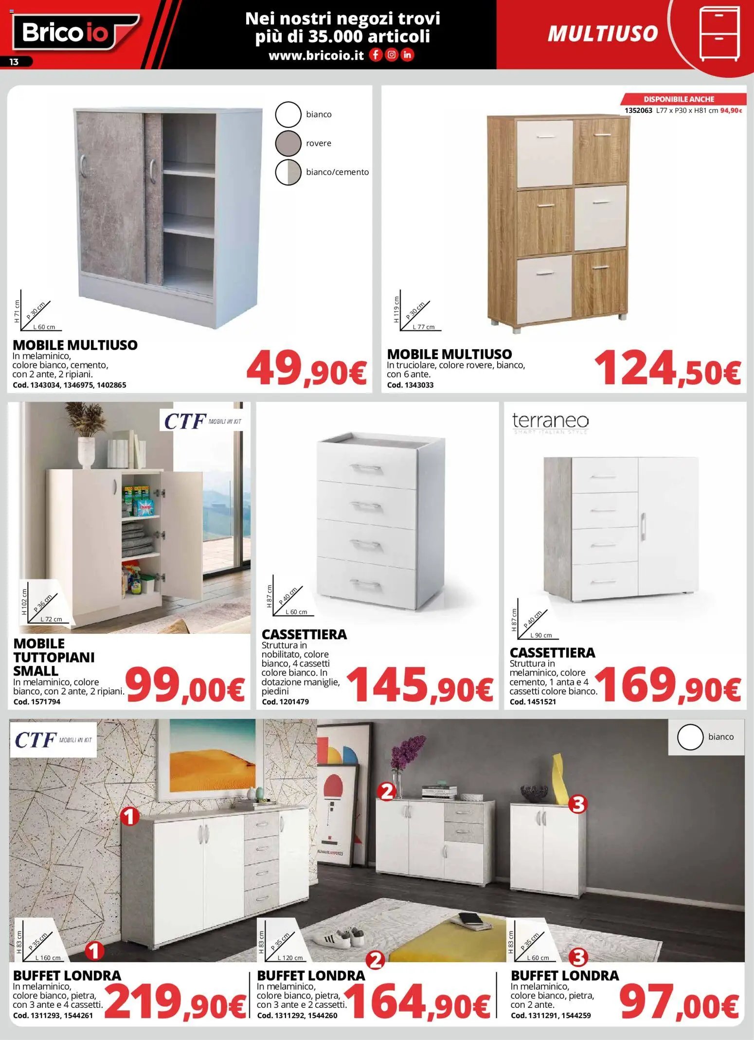Brico io volantino Arredo