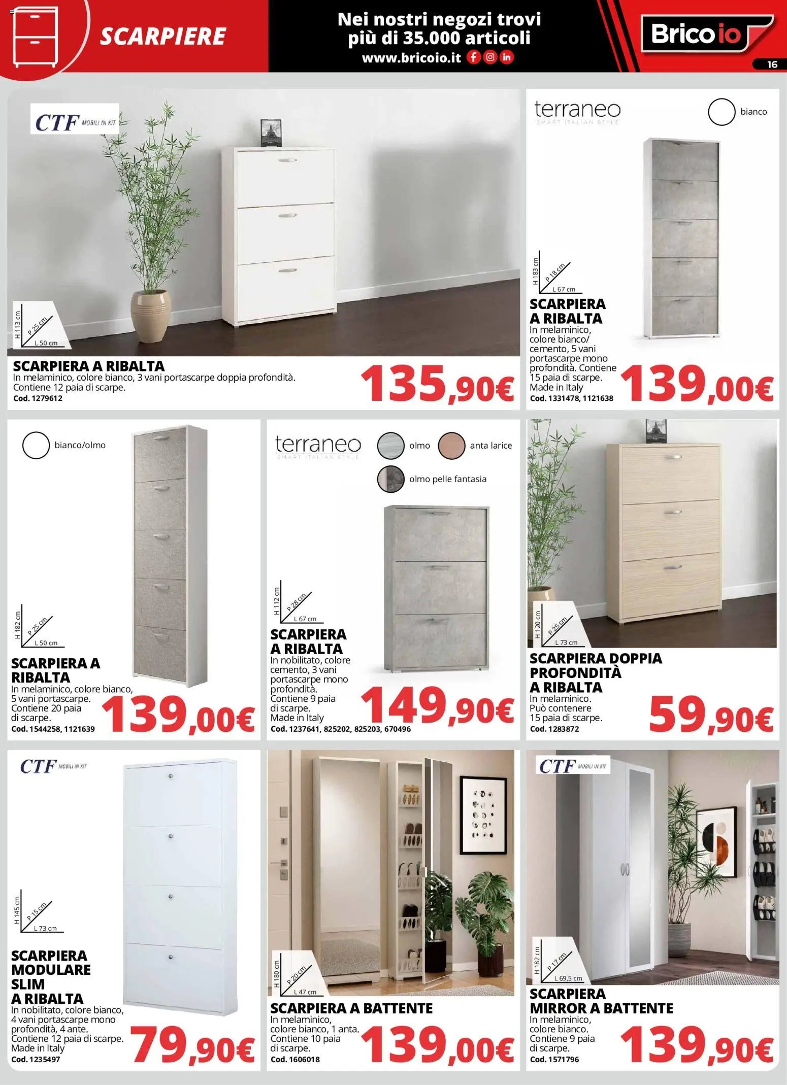 Brico io volantino Arredo