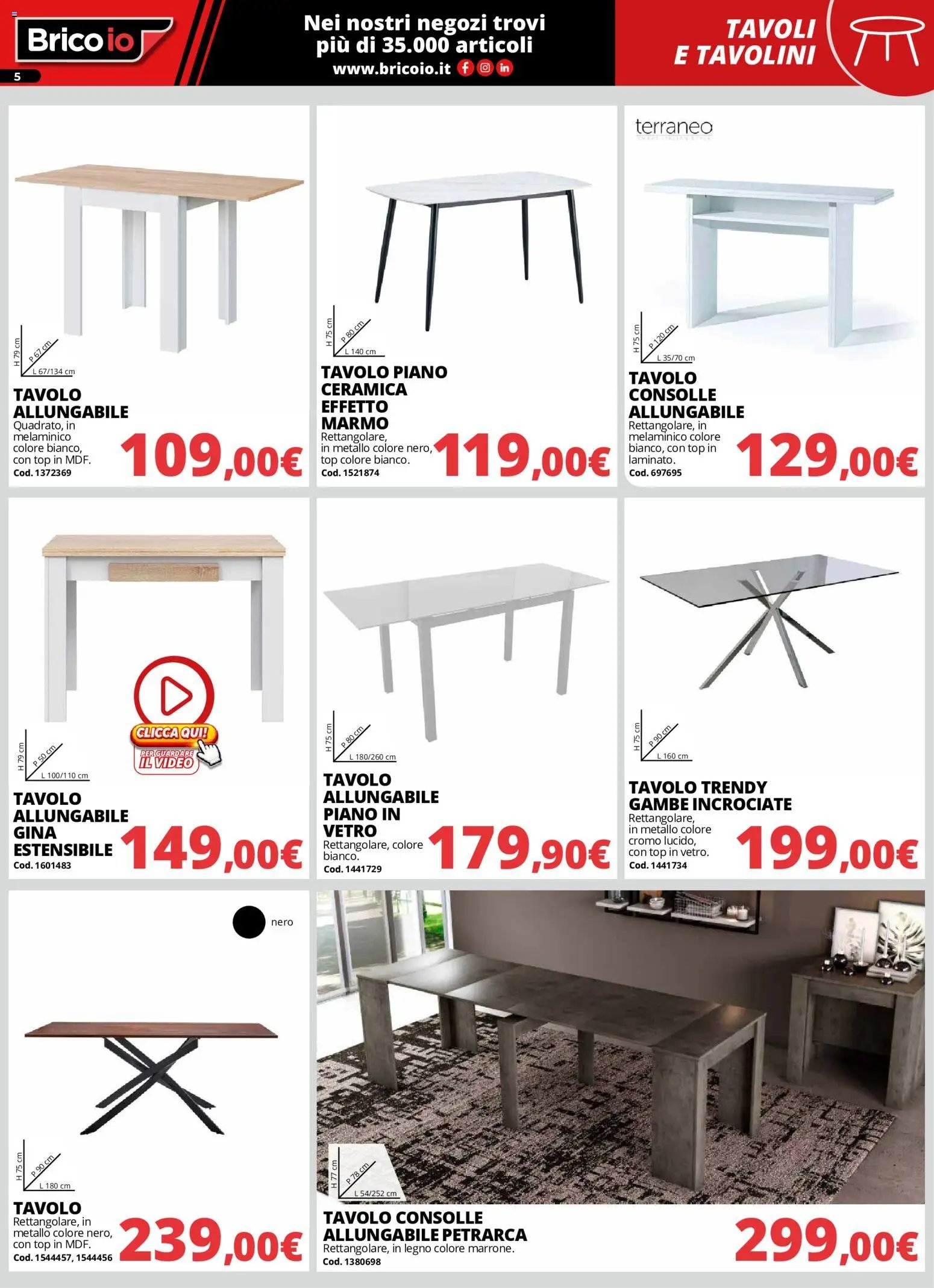 Brico io volantino Arredo