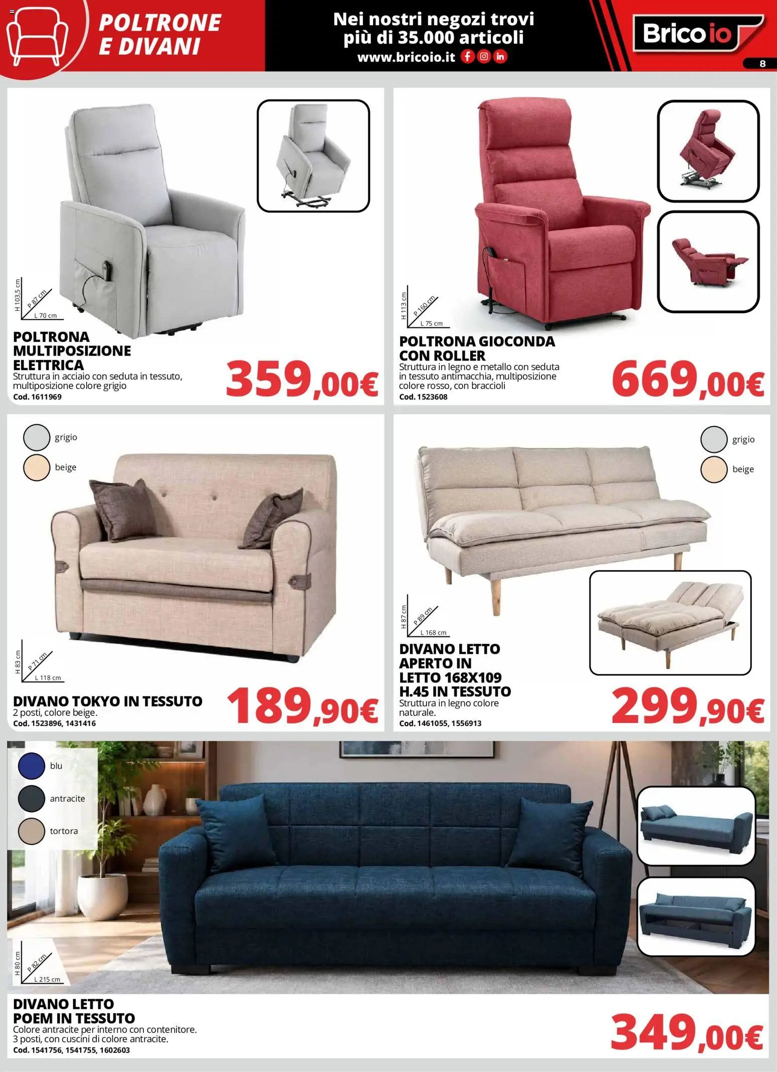 Brico io volantino Arredo