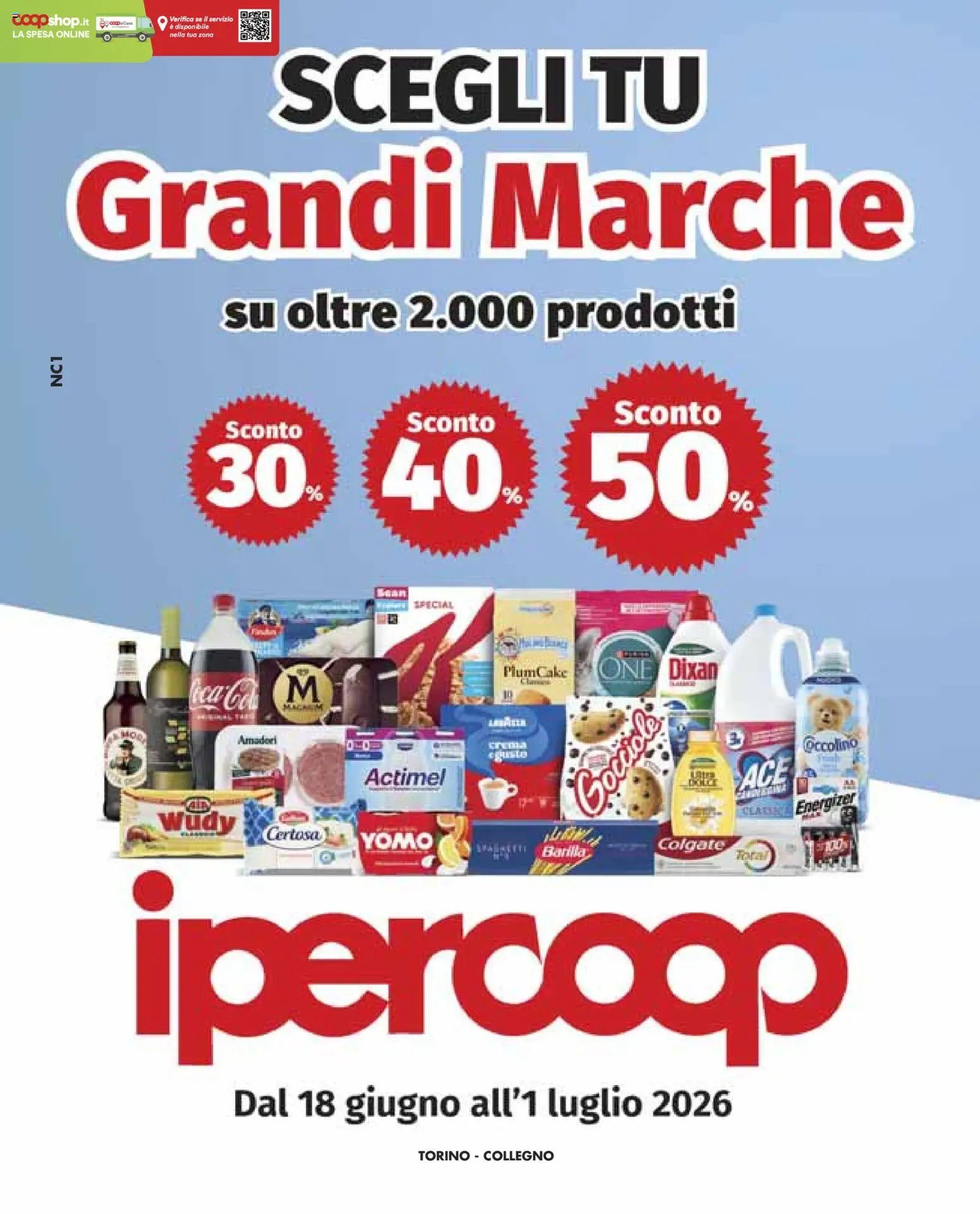 Ipercoop volantino Torino
