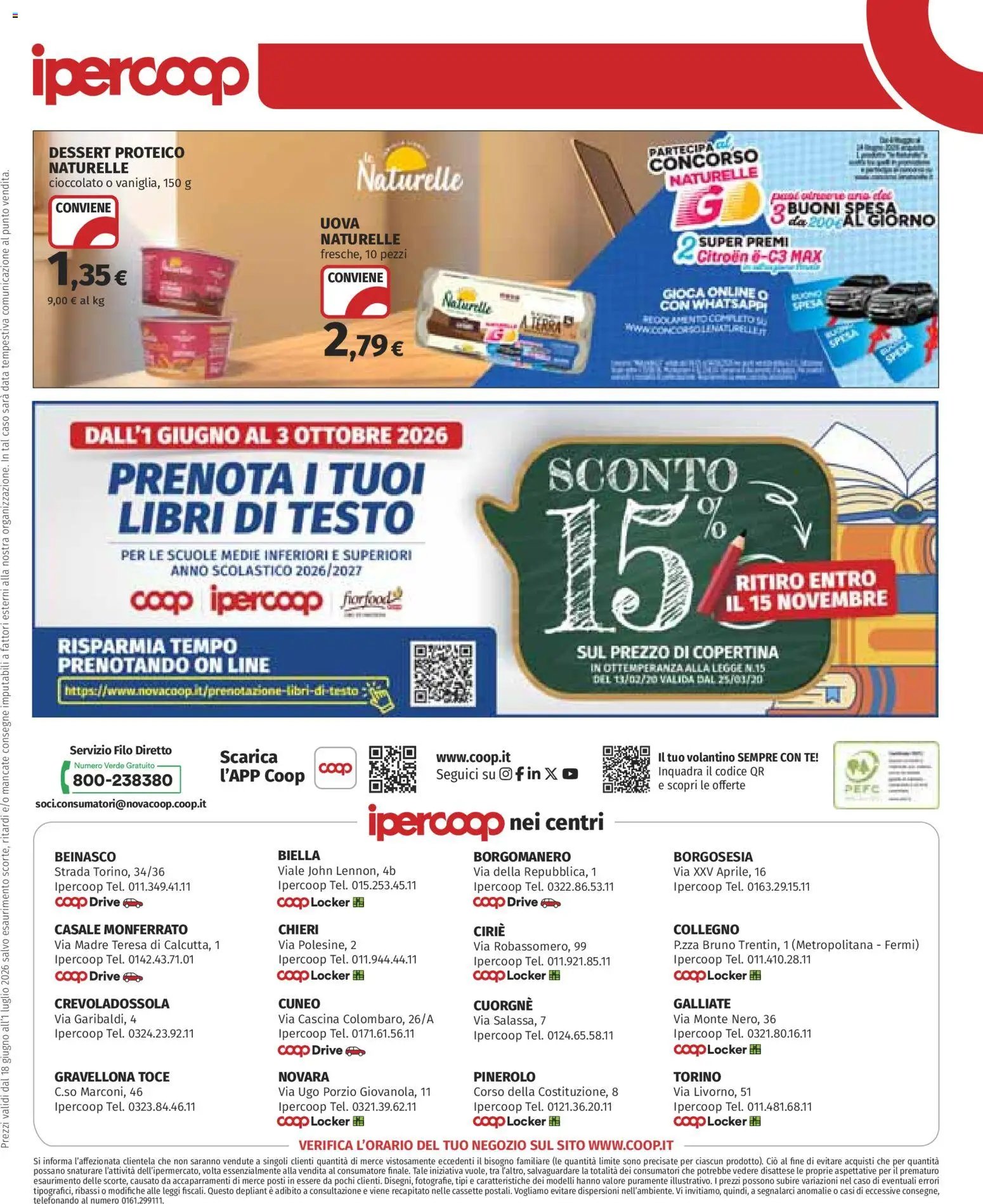 Ipercoop volantino Torino