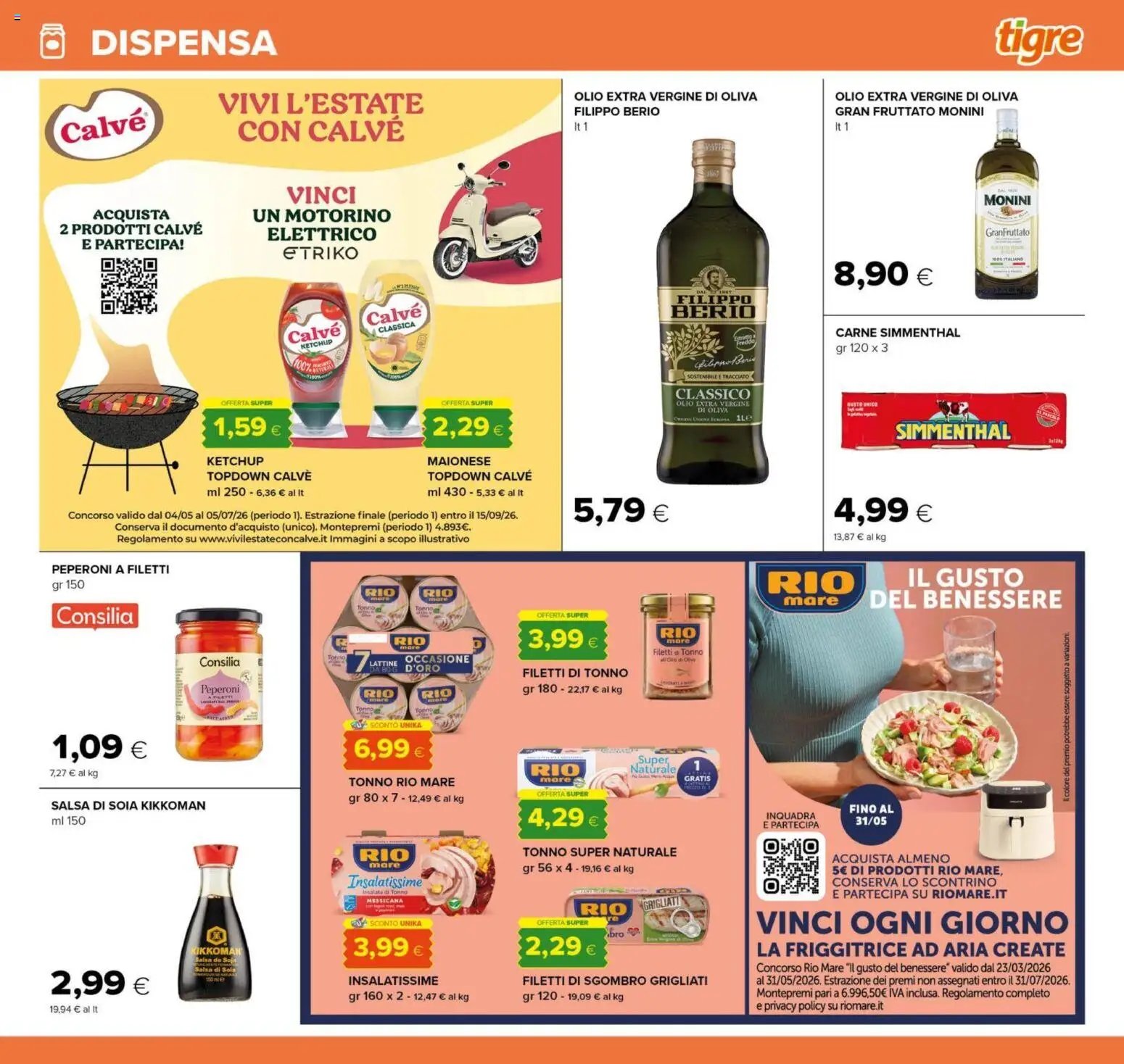 Tigre volantino Jumbo