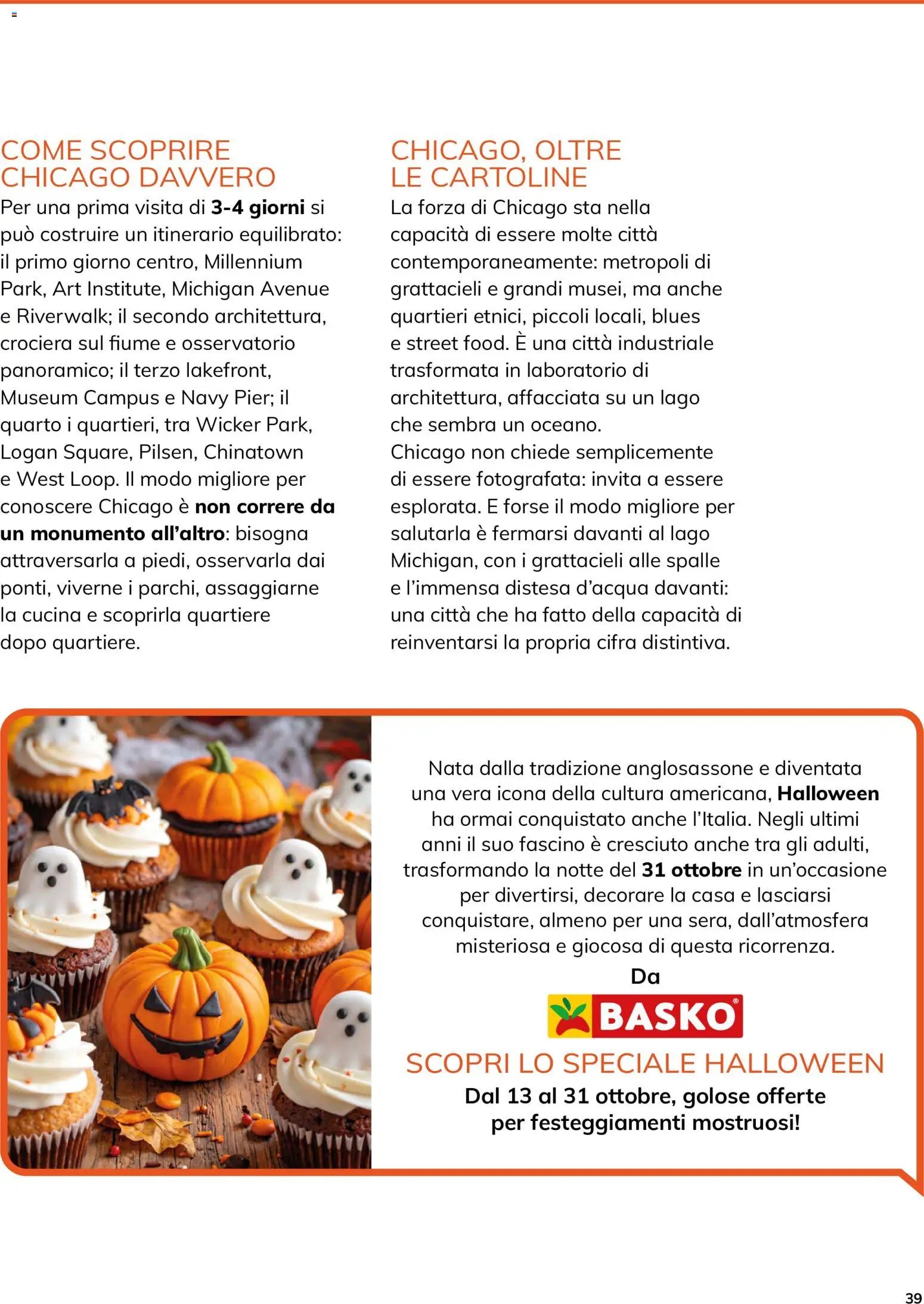 Basko volantino Magazine ottobre