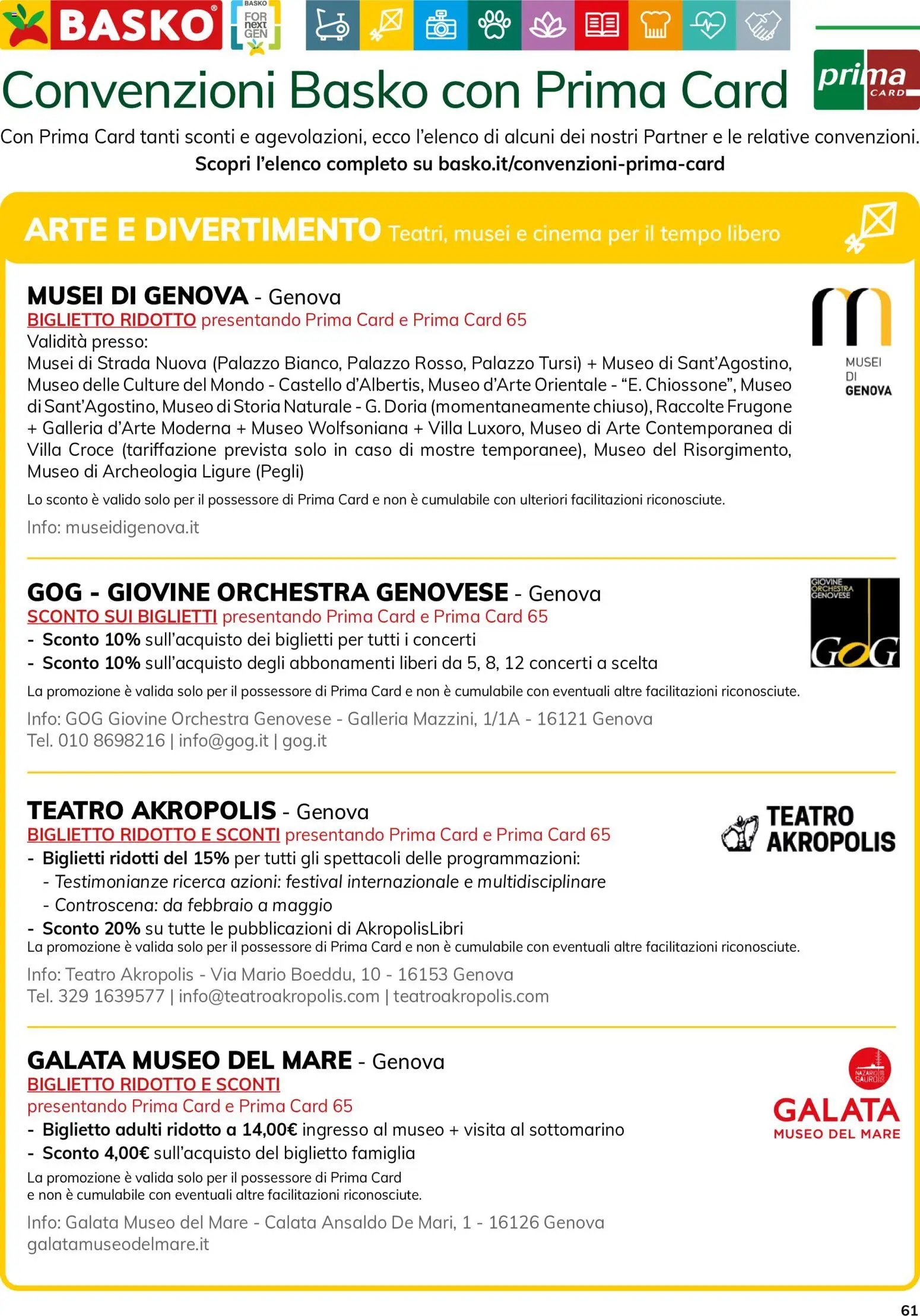 Basko volantino Magazine ottobre