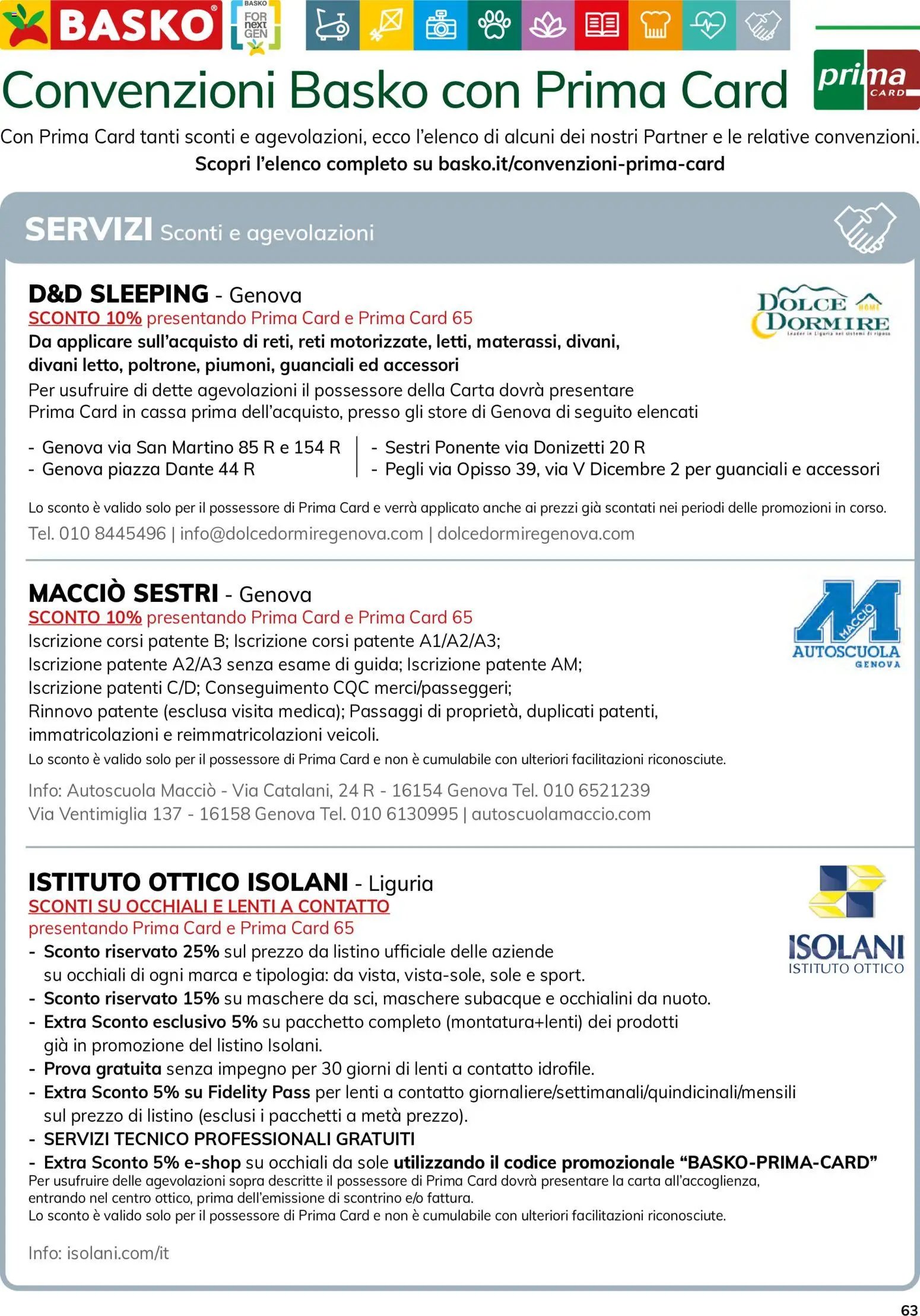 Basko volantino Magazine ottobre