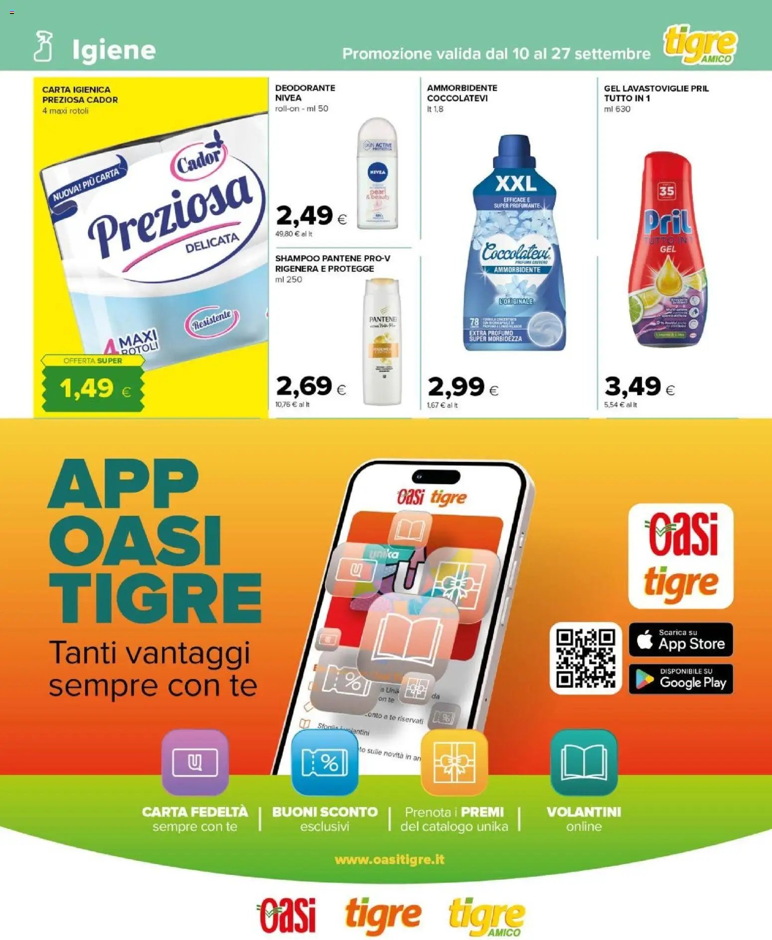 Tigre volantino Amico Roma