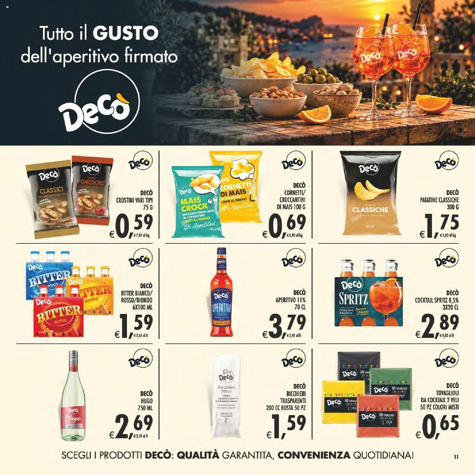Decò volantino Gourmet Sicilia