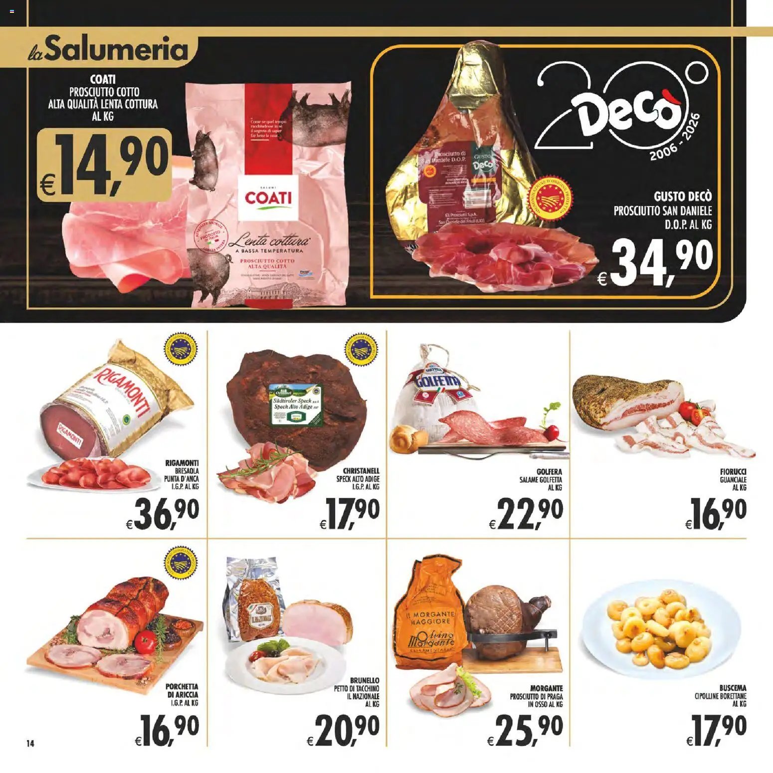 Decò volantino Gourmet Sicilia
