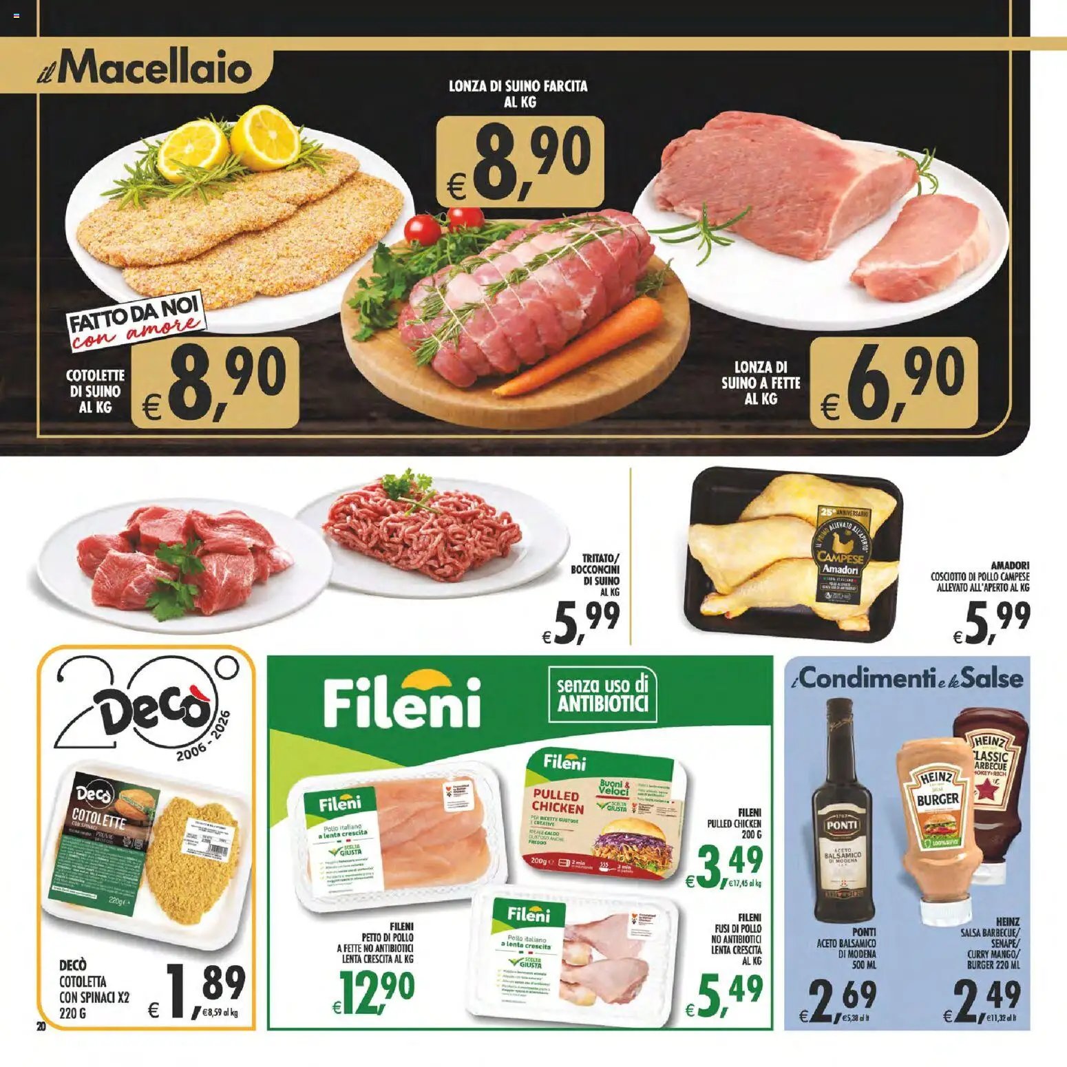 Decò volantino Gourmet Sicilia