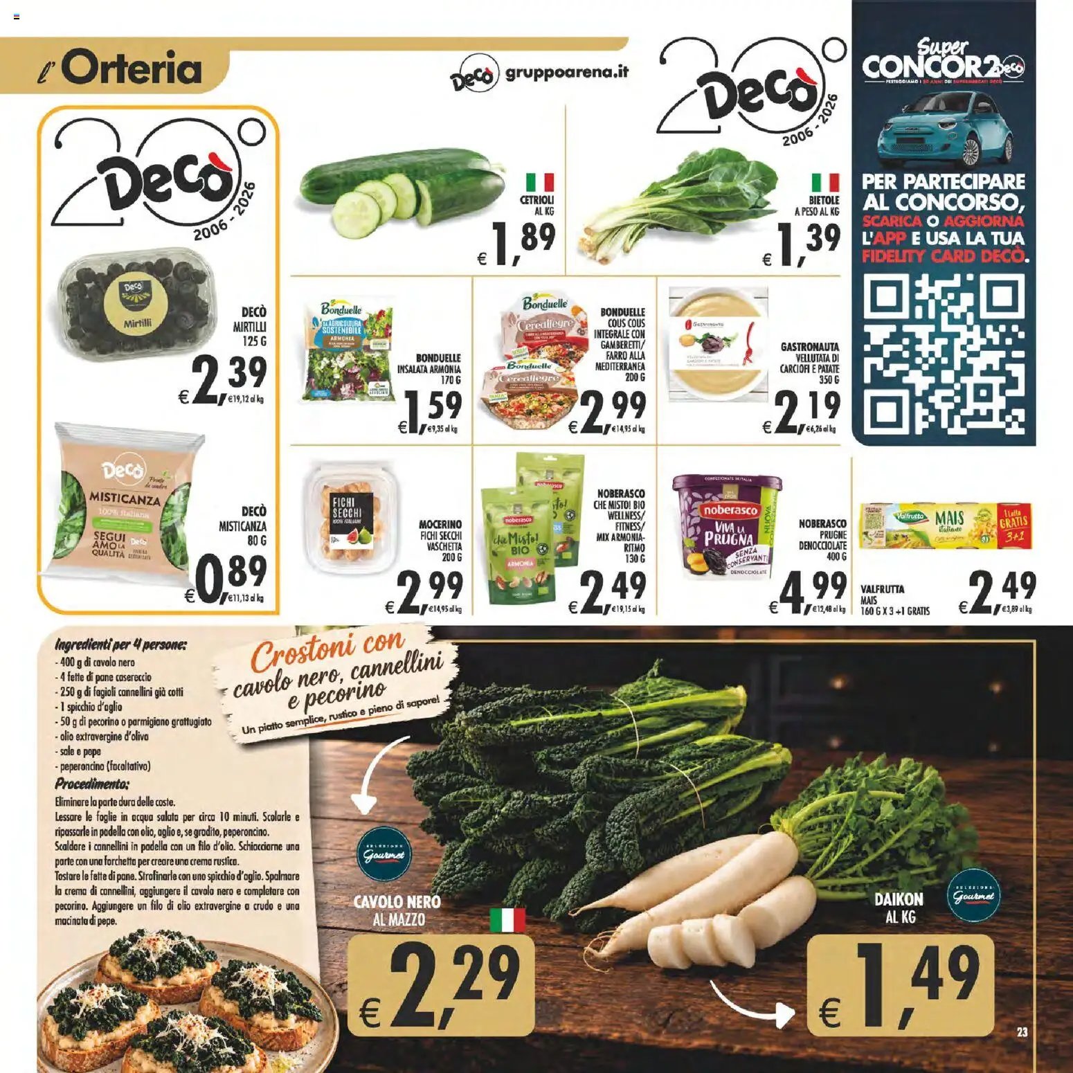 Decò volantino Gourmet Sicilia
