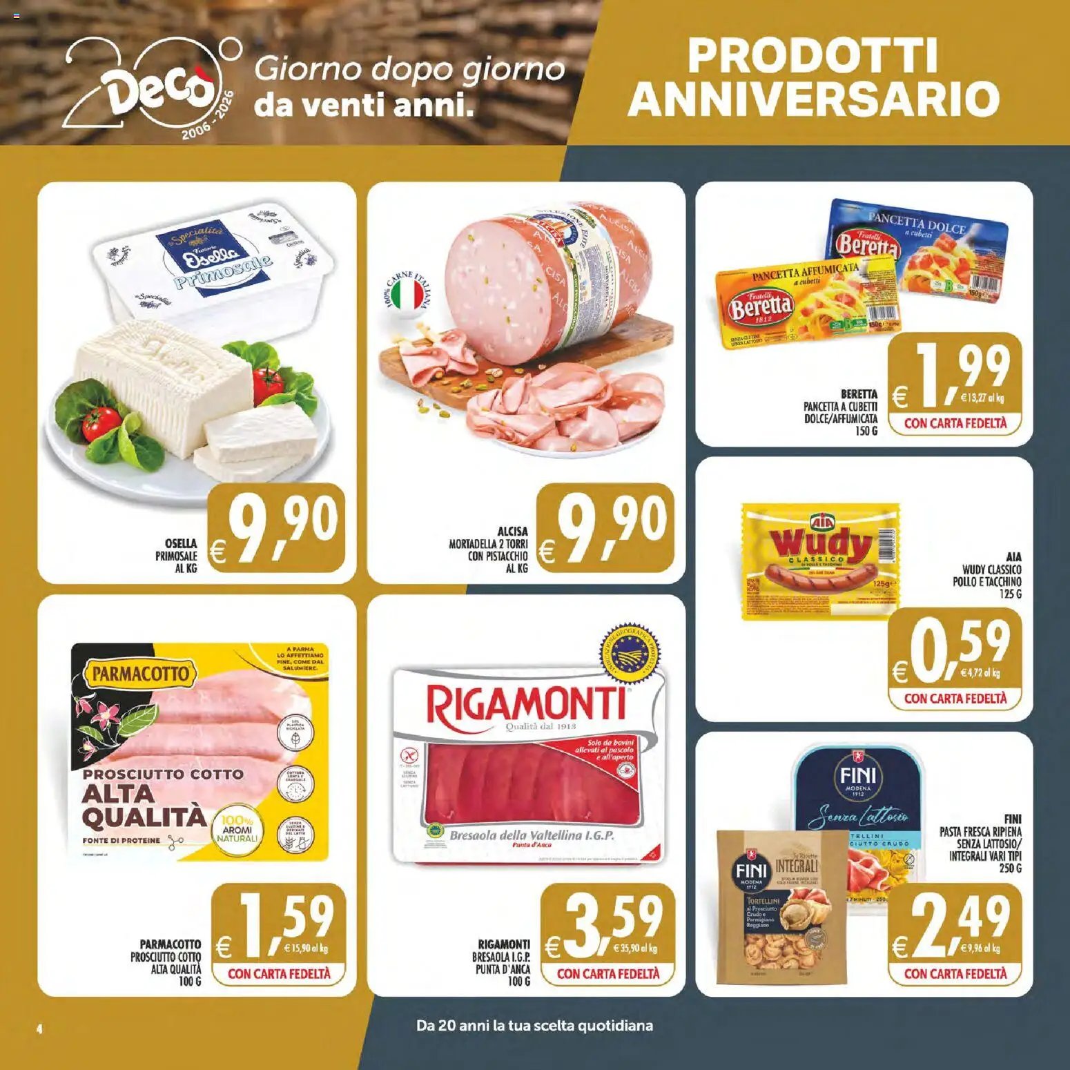 Decò volantino Gourmet Sicilia