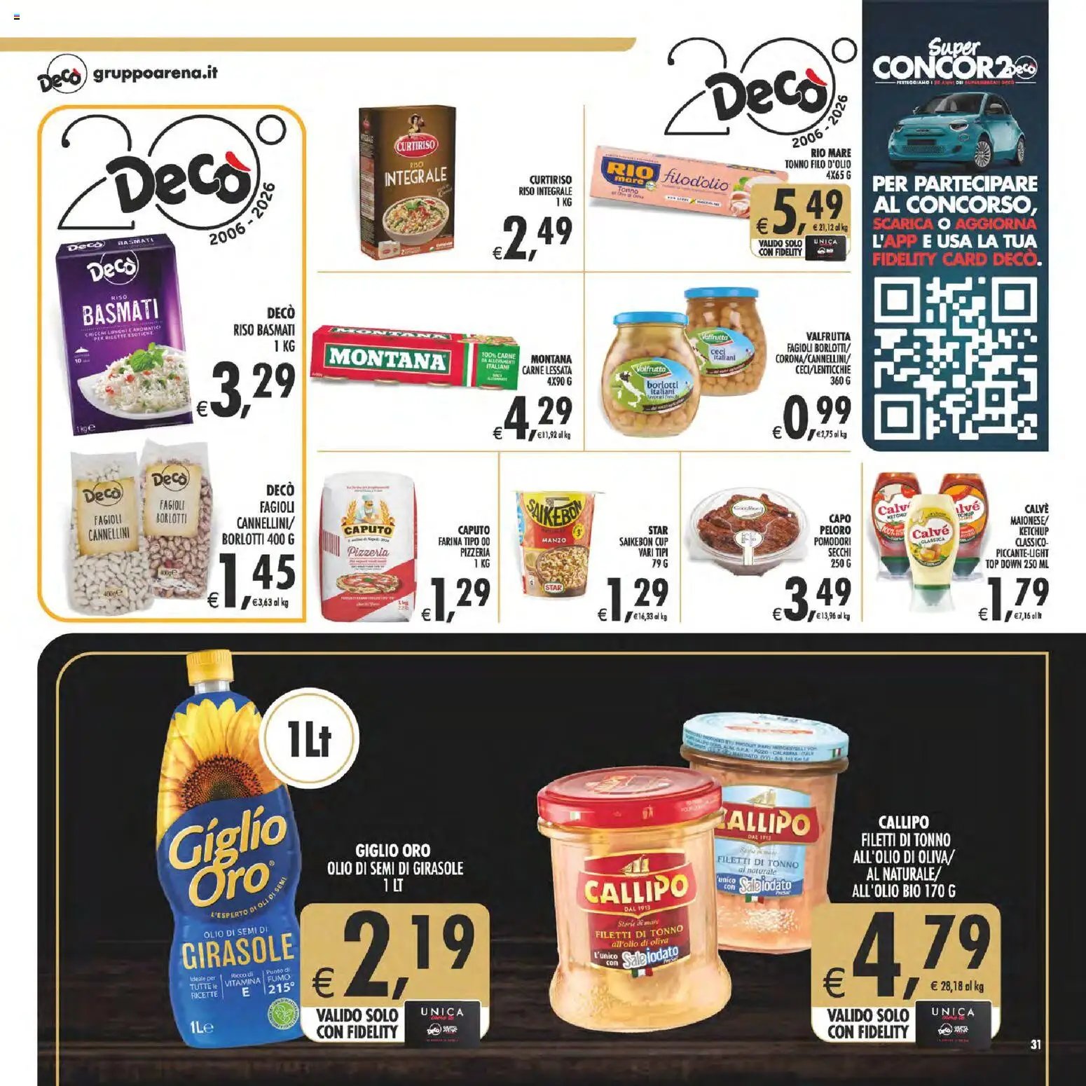 Decò volantino Gourmet Sicilia