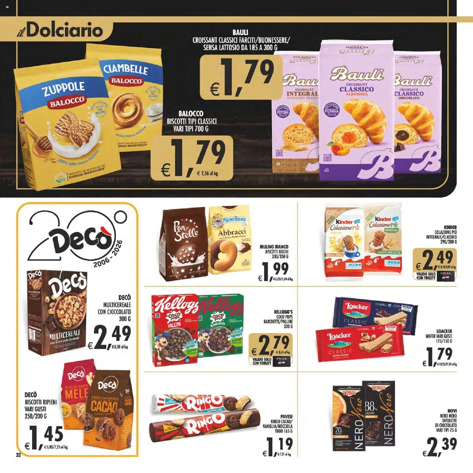 Decò volantino Gourmet Sicilia