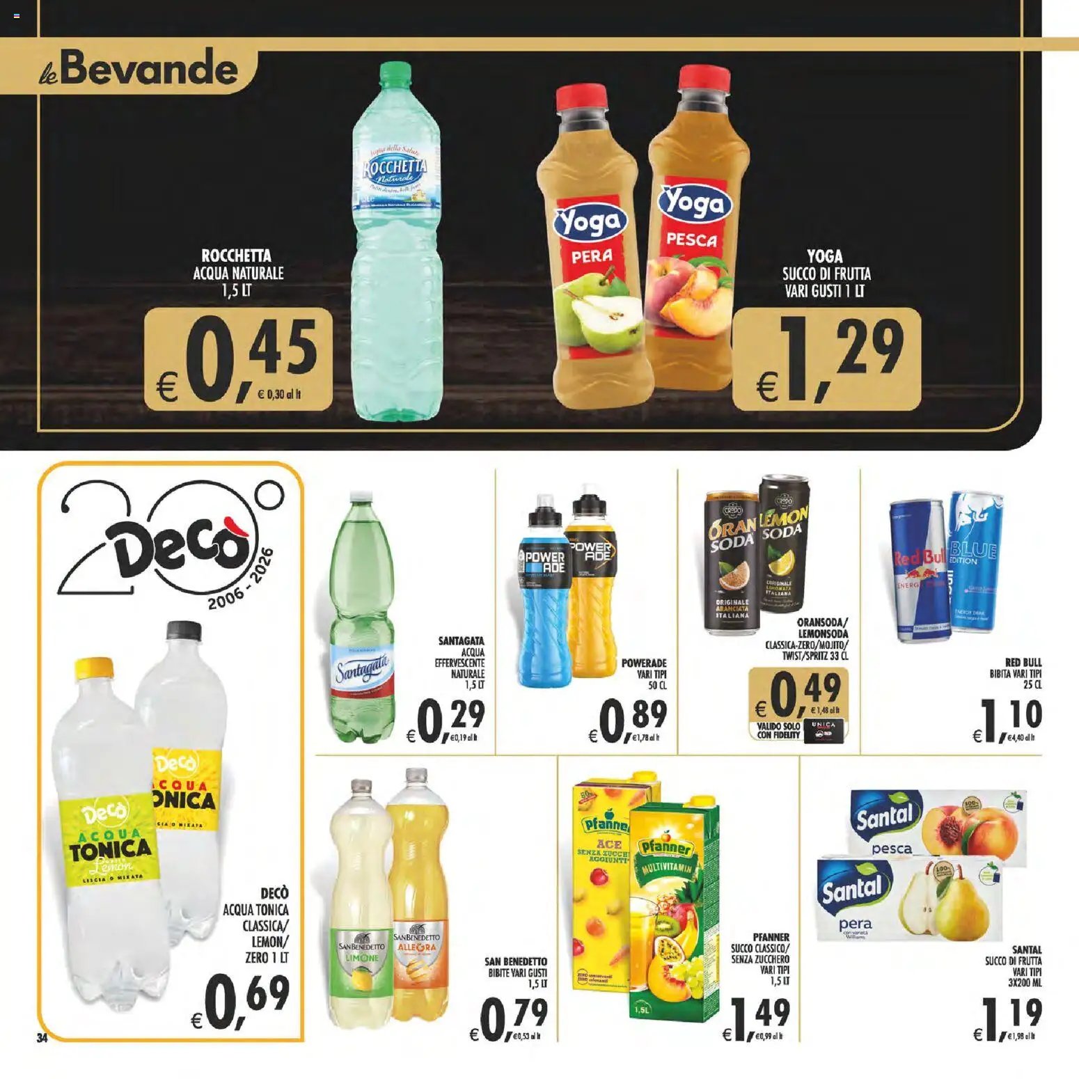 Decò volantino Gourmet Sicilia
