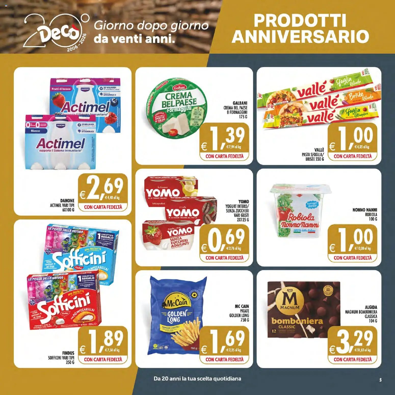 Decò volantino Gourmet Sicilia