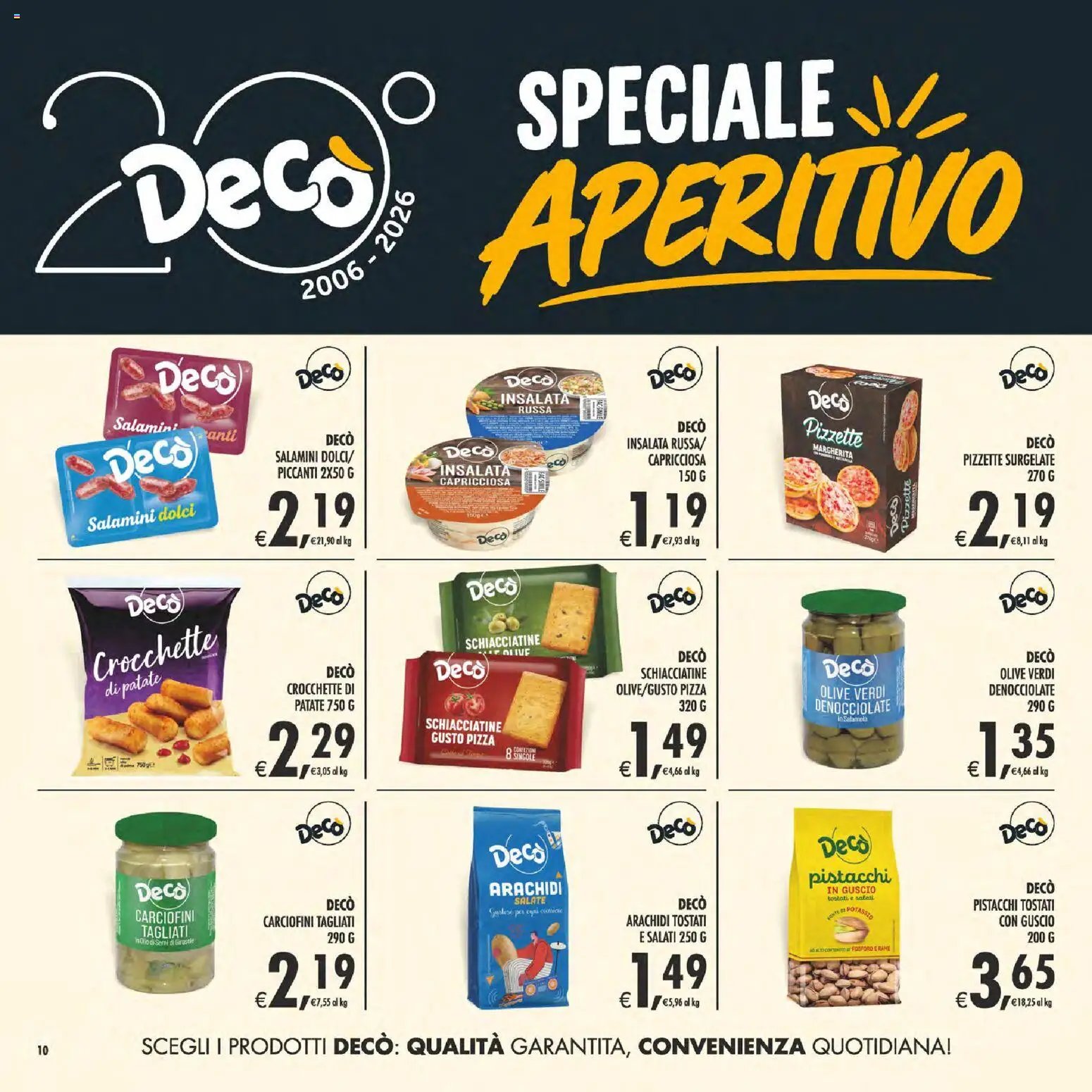 Decò volantino Gourmet Sicilia