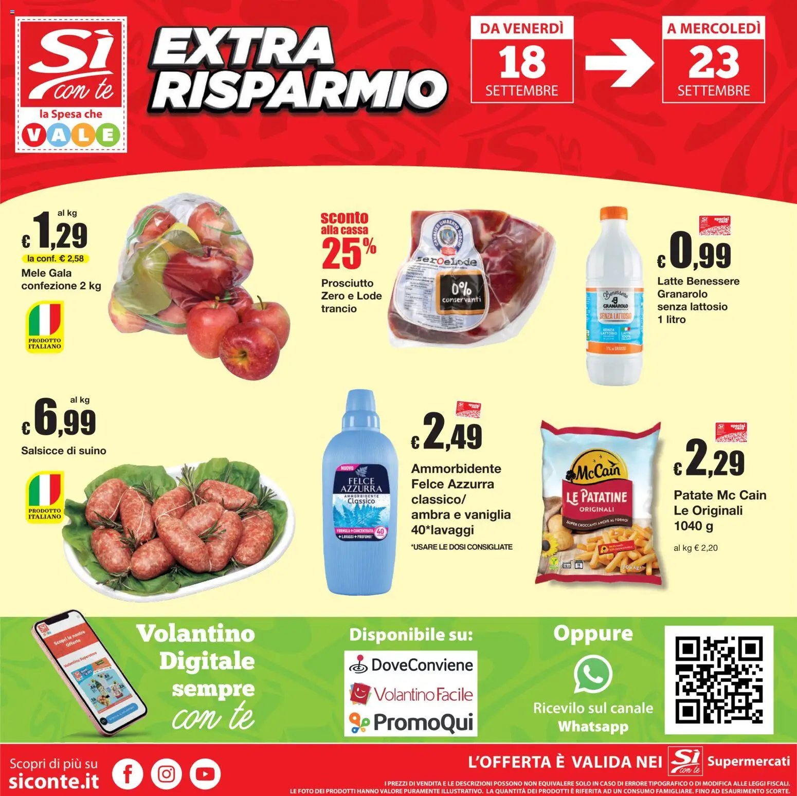 Sì con Te volantino