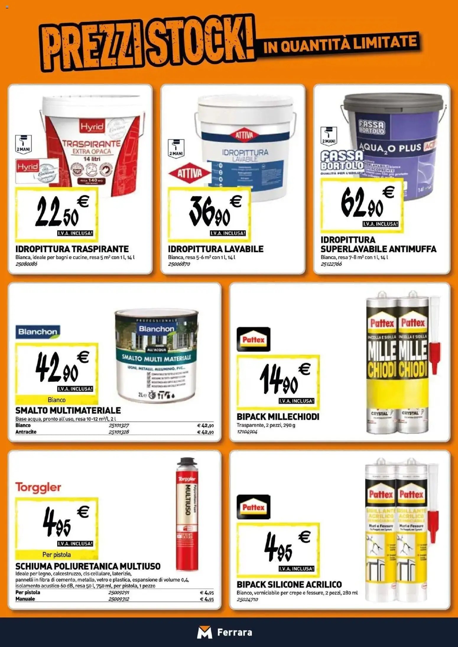 TECNOMAT - Straordinari prezzi stock!