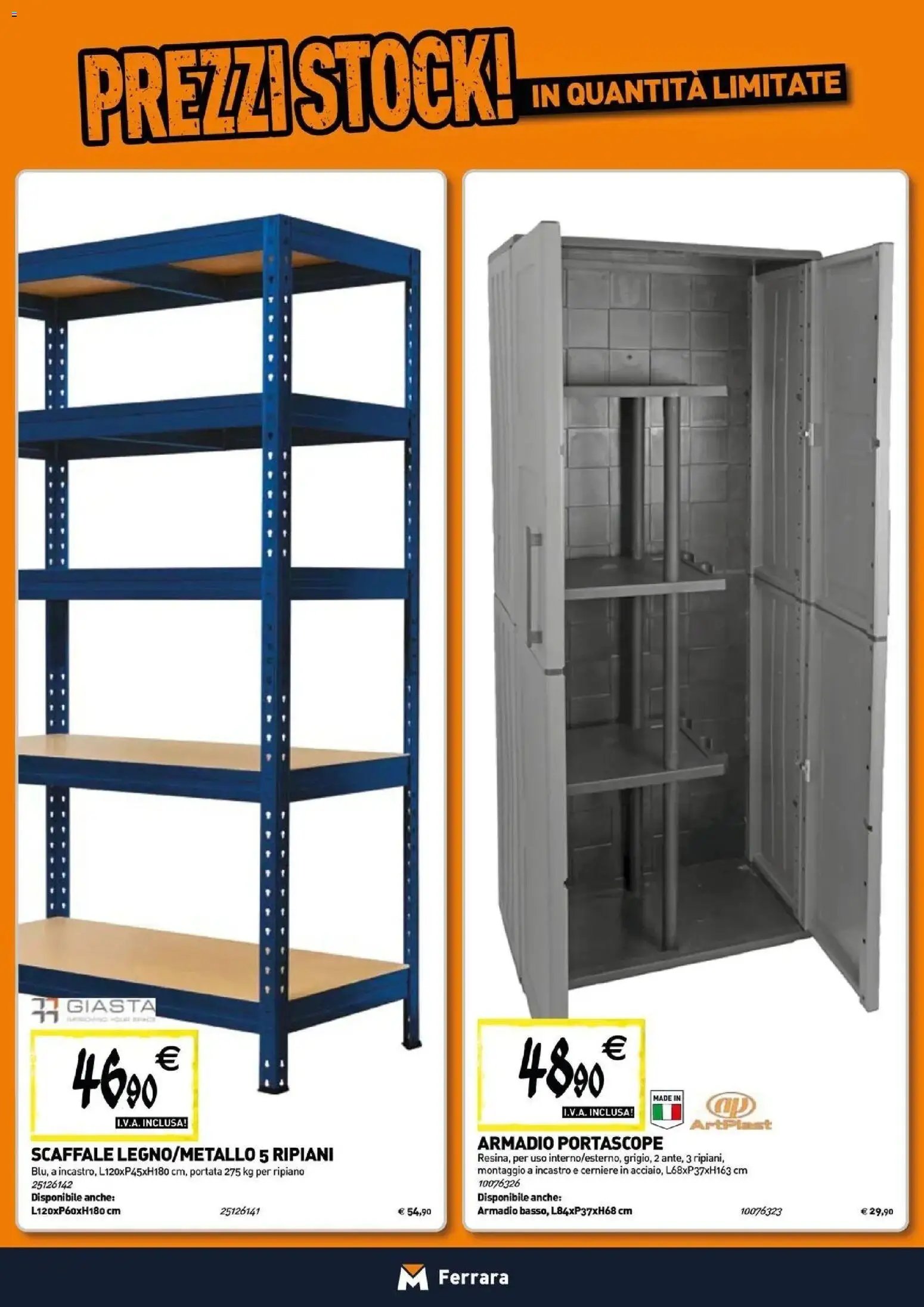 TECNOMAT - Straordinari prezzi stock!