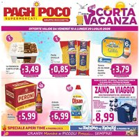Paghi Poco volantino