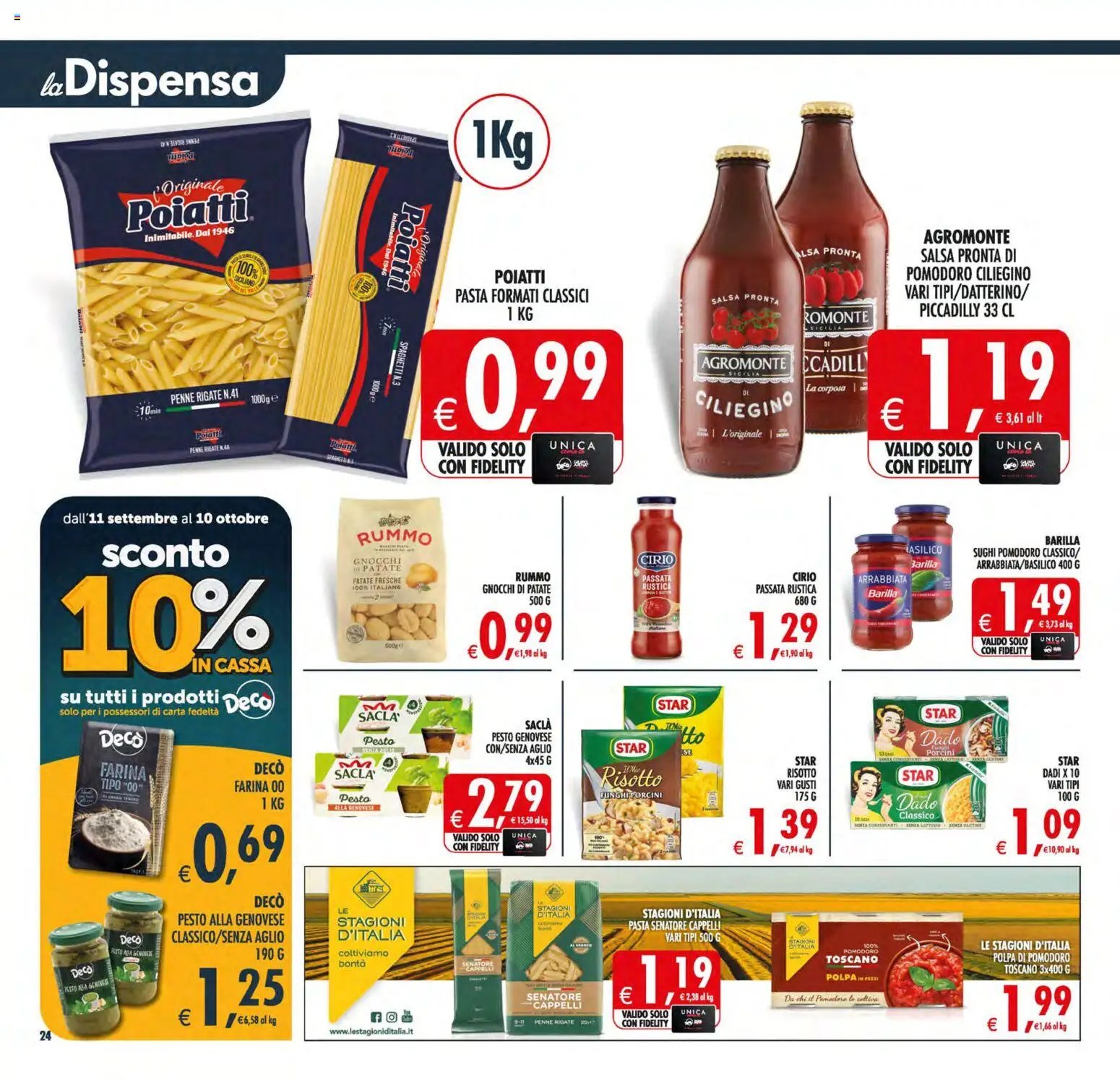 Decò volantino Maxistore, Supermercati, Local Sicilia