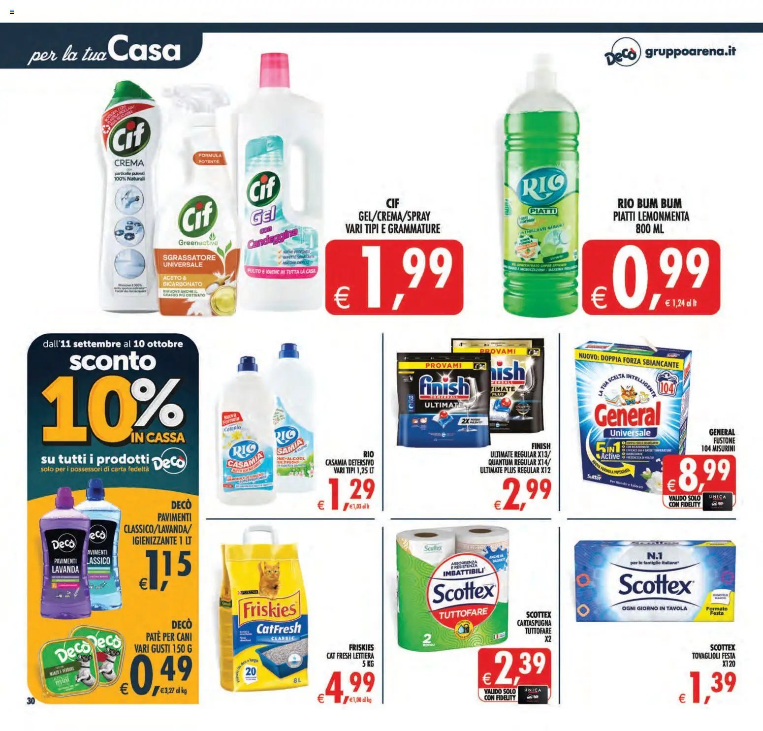 Decò volantino Maxistore, Supermercati, Local Sicilia