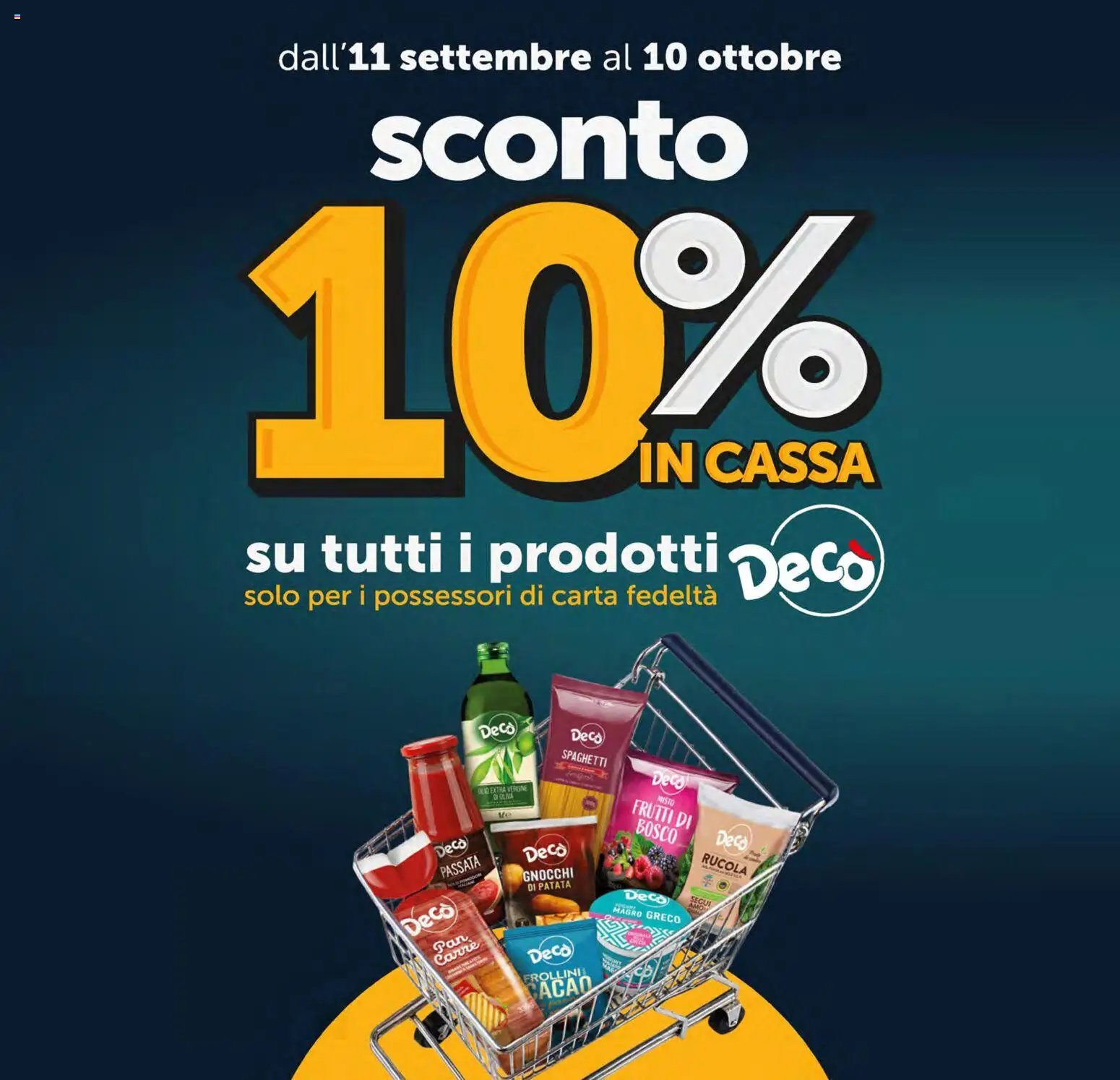 Decò volantino Maxistore, Supermercati, Local Sicilia