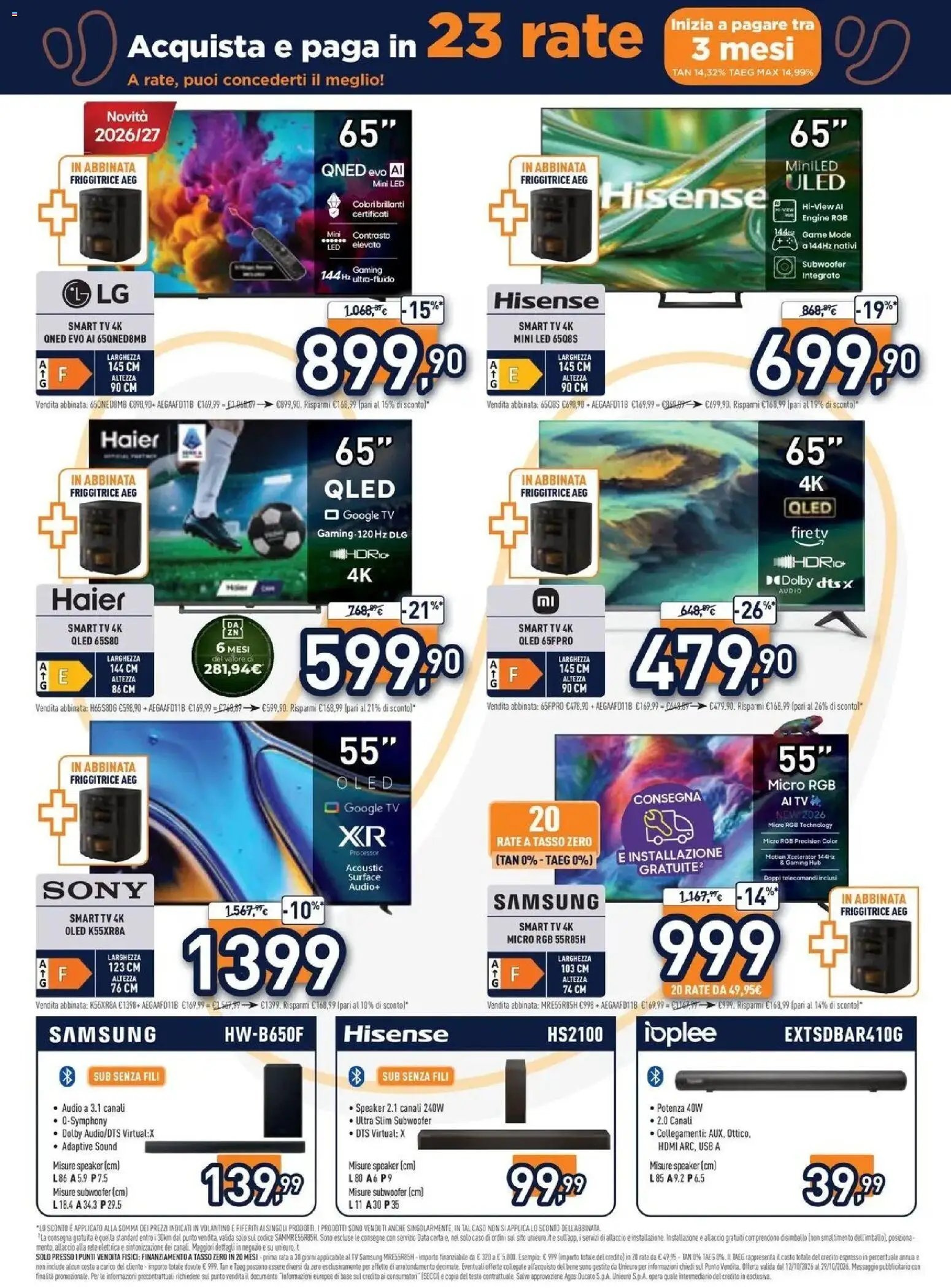 Unieuro - Più gusto alle tue passioni da Unieuro!