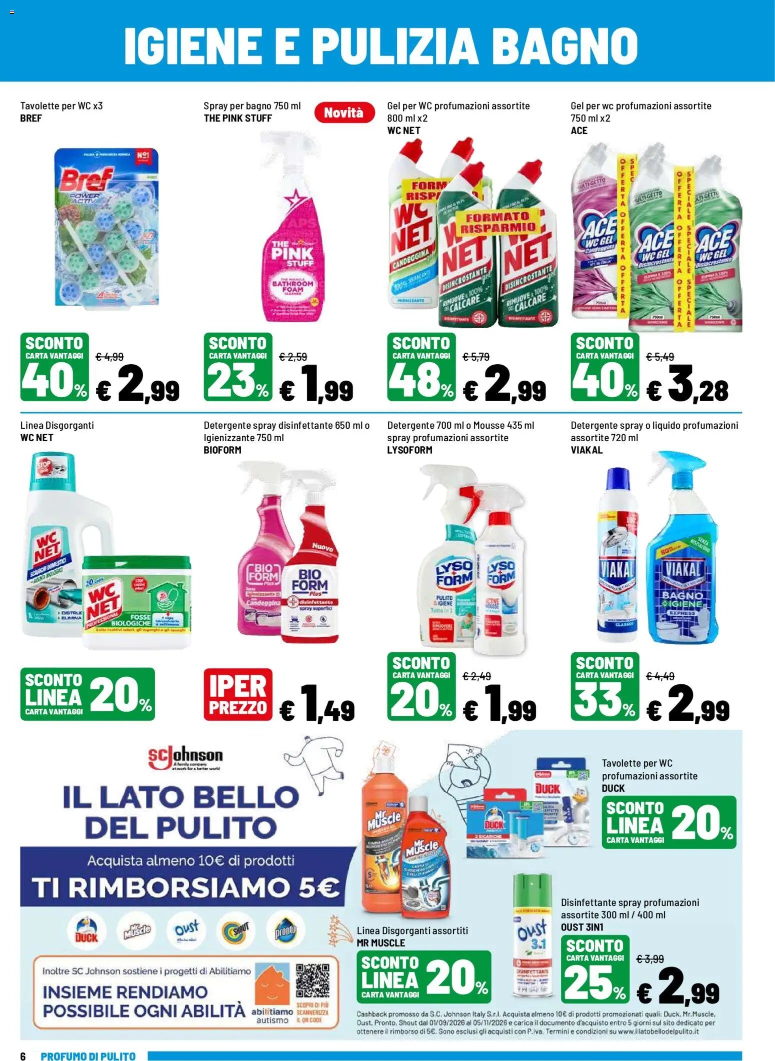 Iper volantino Profumo di Pulito